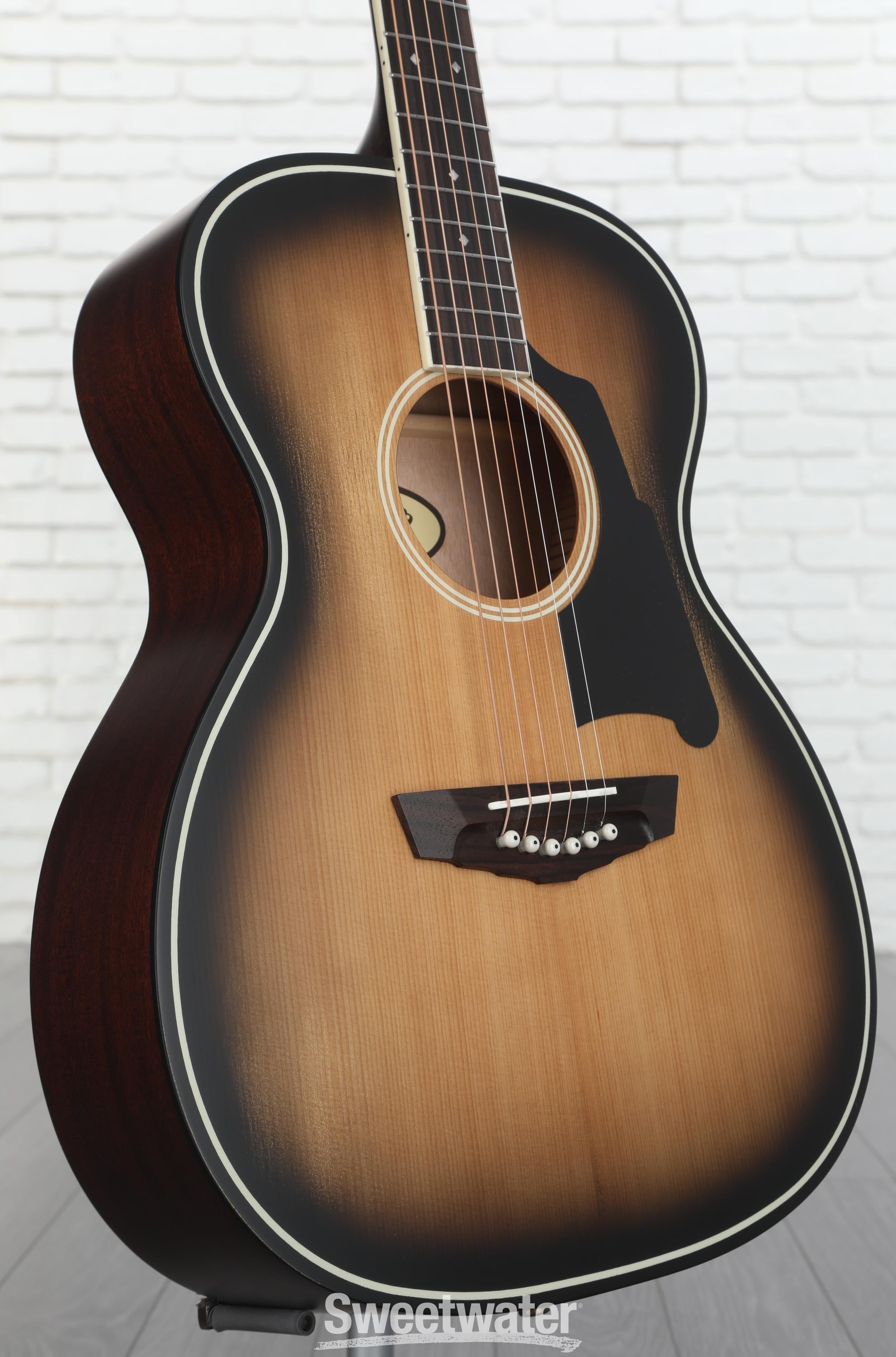 Photo of D'Angelico Premier Tammany OM Acoustic-electric Guitar - Aged Burst