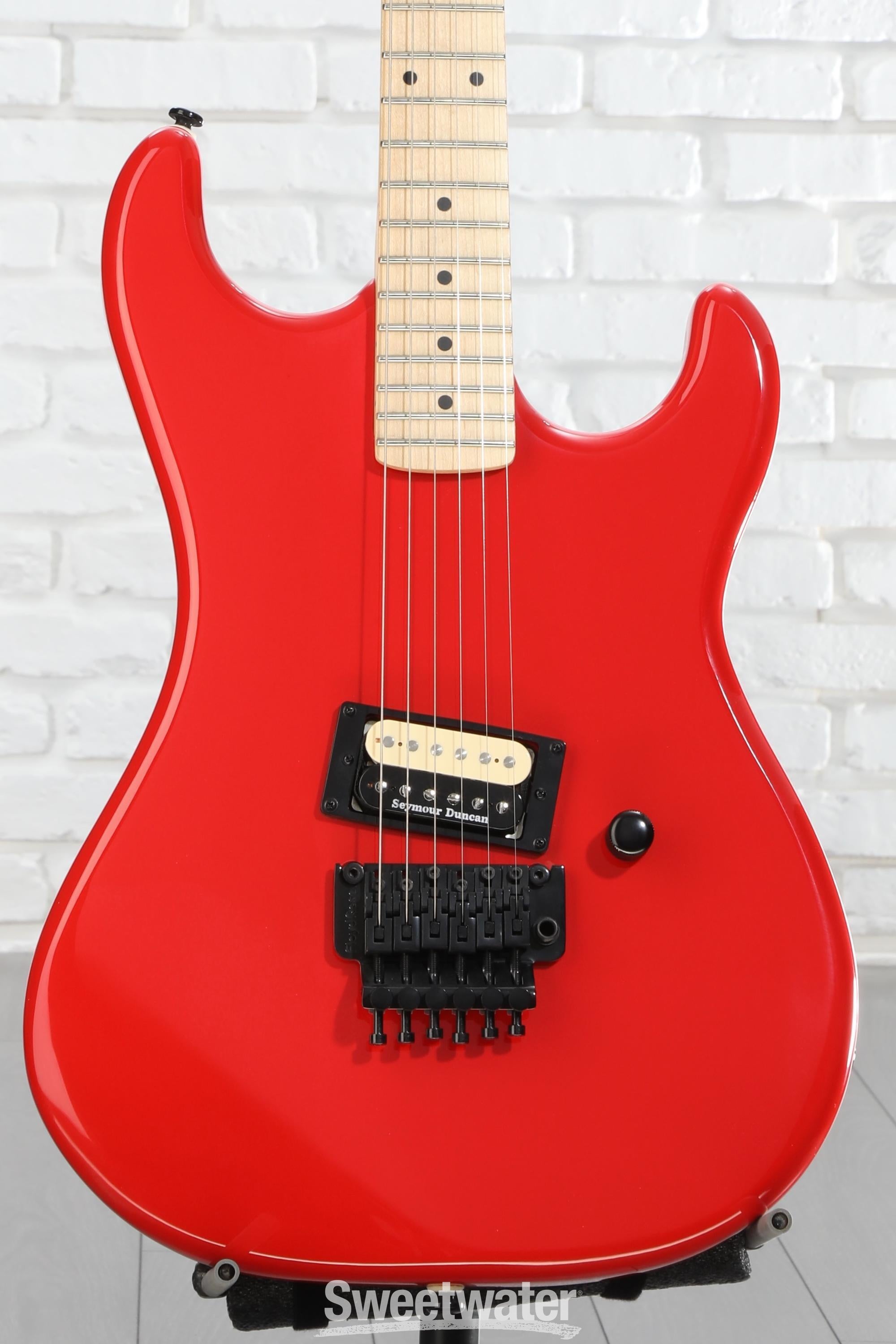 Kramer Baretta Electric Guitar - Jumper Red Reviews | Sweetwater