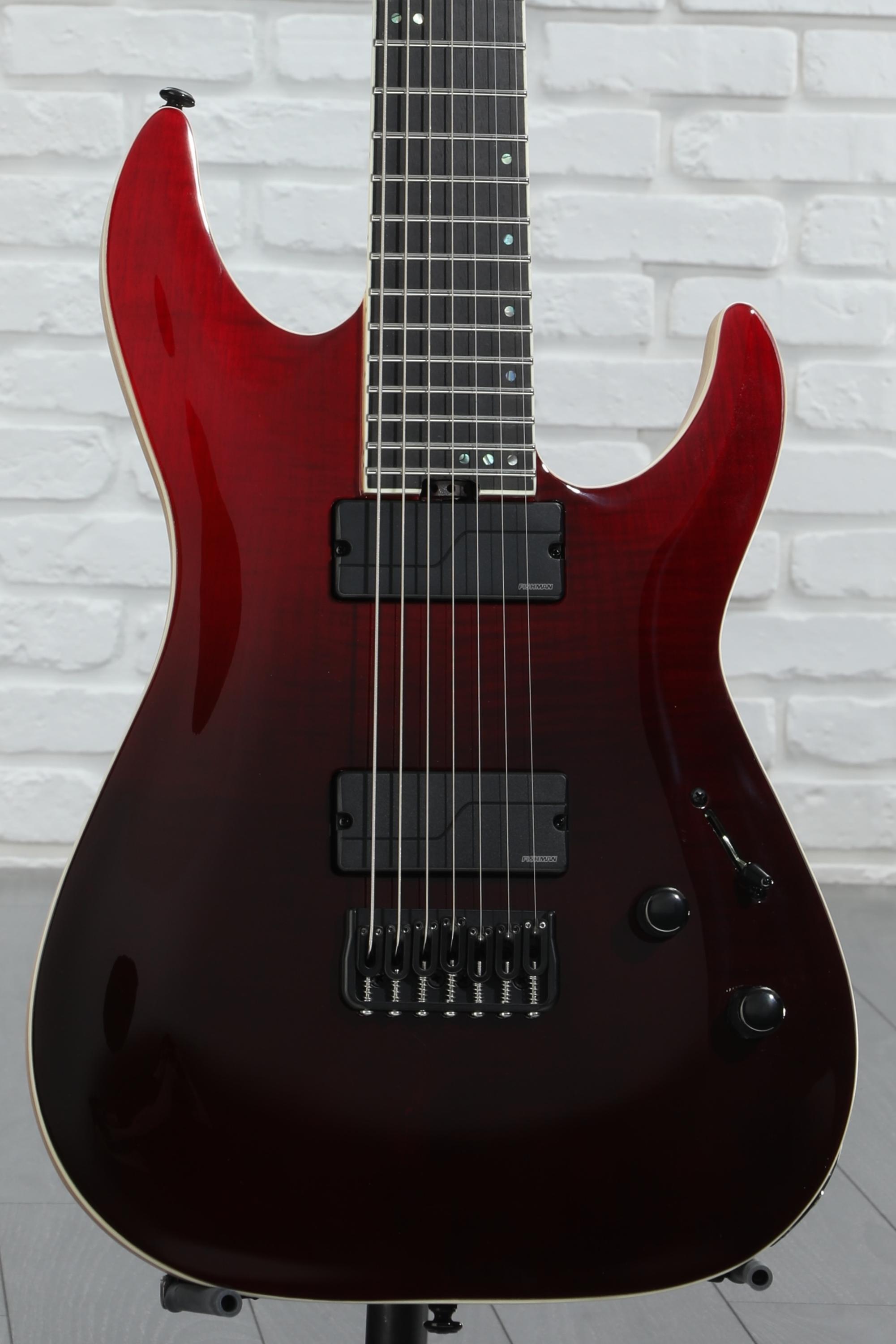 Schecter C-7 SLS Elite 7-string Electric Guitar - Blood