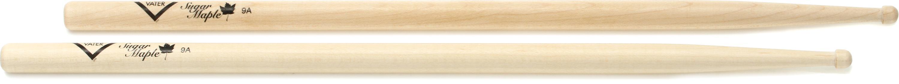 Photo of Vater Sugar Maple Drumsticks - 9A - Wood Tip