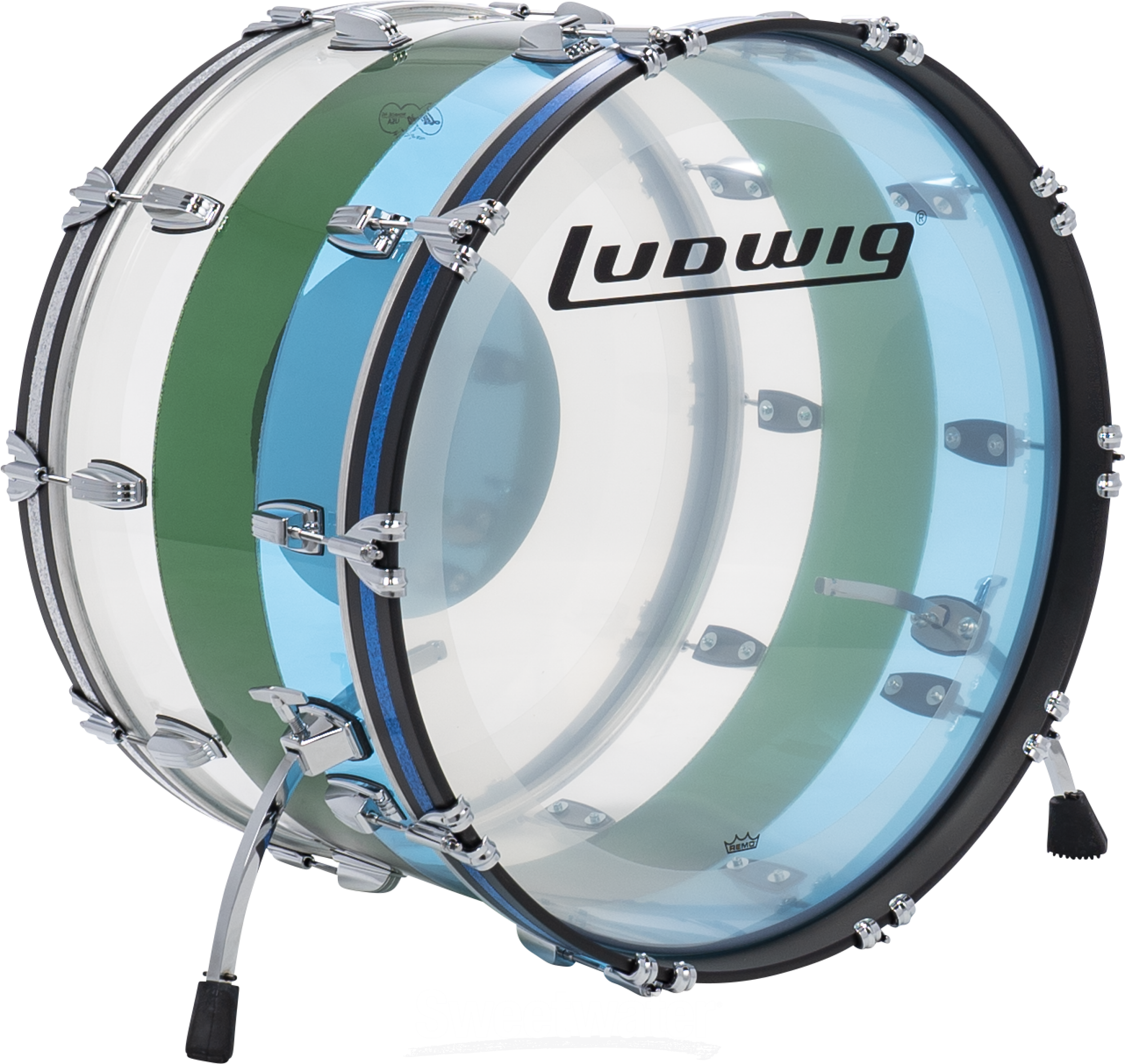 Ludwig Vistalite Pro Beat 3dílná skořepinaLudwig Vistalite Pro Beat 3dílná skořepina  