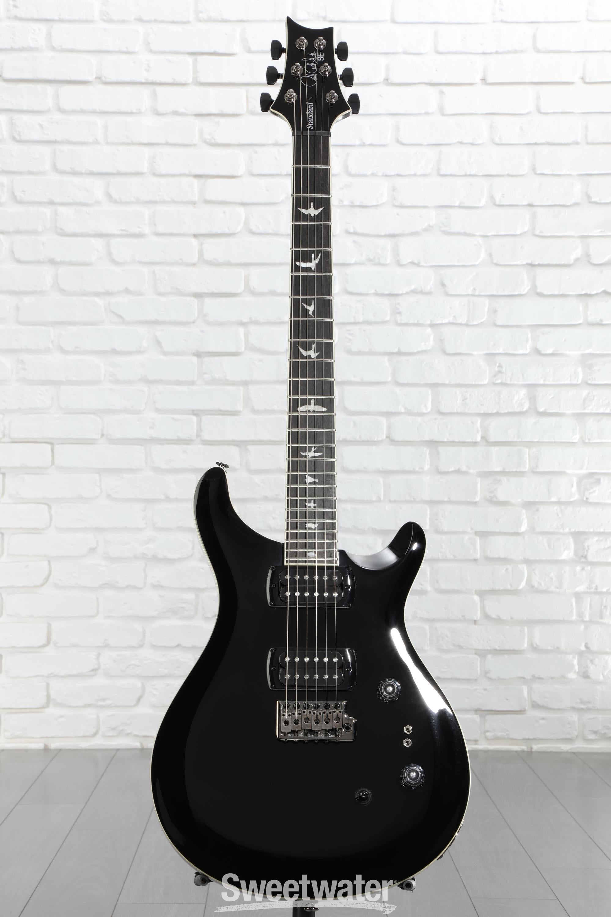 PRS SE Standard 24-08 Electric Guitar - Black, Ebony Fingerboard