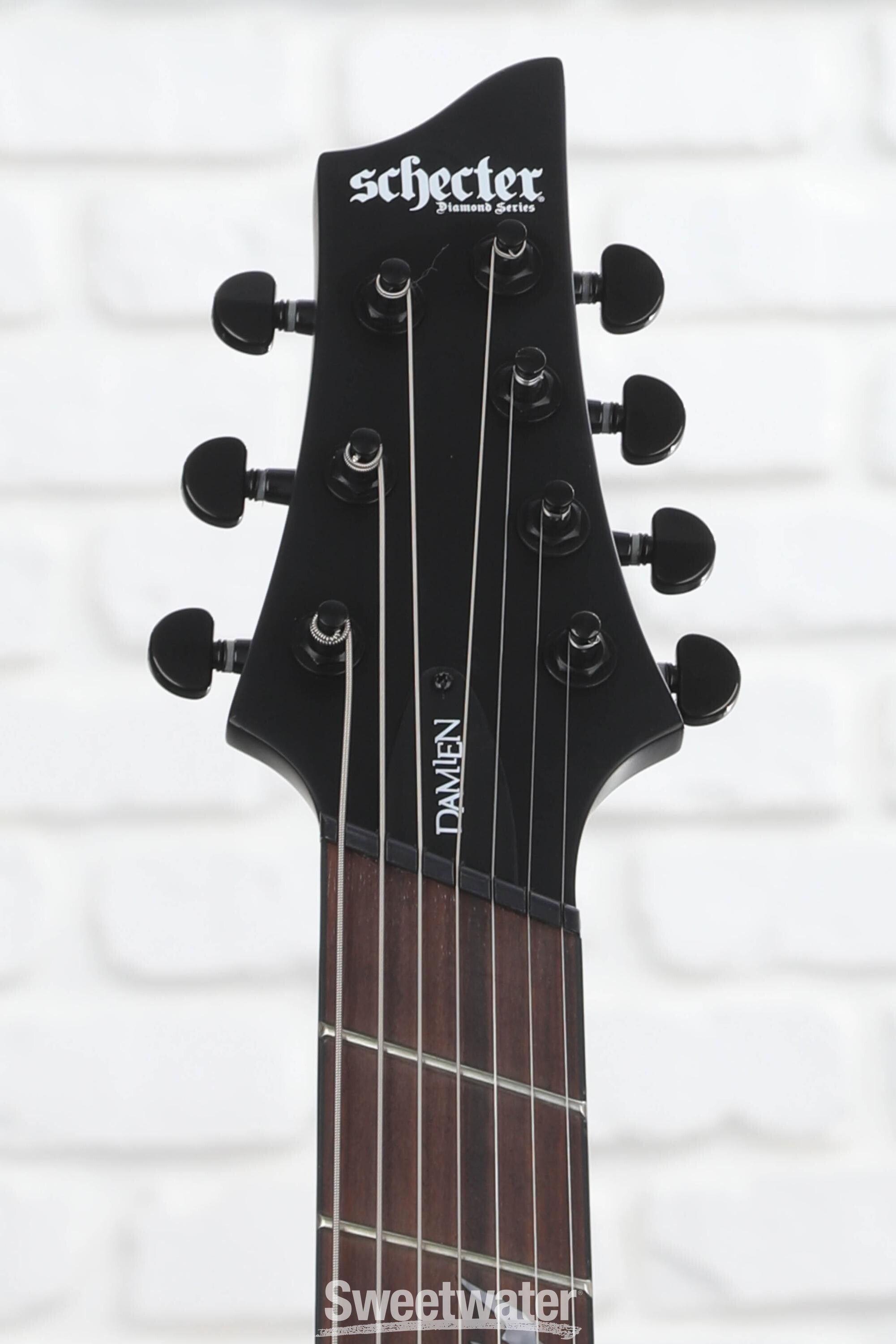 【SCHECTER】 Damien 7 Satin Black 7弦エレキギター Schecter Guitar Research Damien-7 7-String Electric Guitar