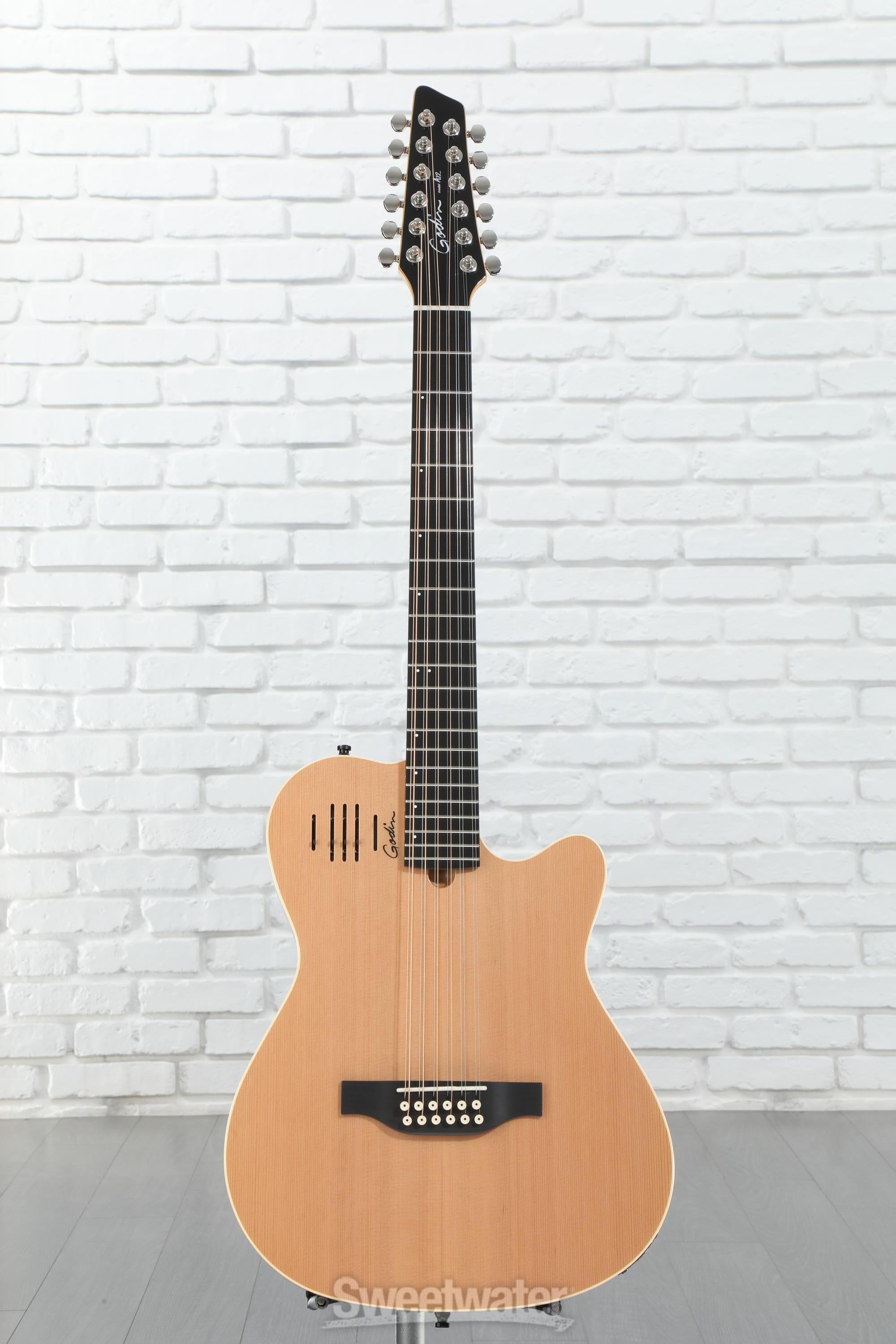 Godin A12 12-String Acoustic-Electric Guitar - Natural