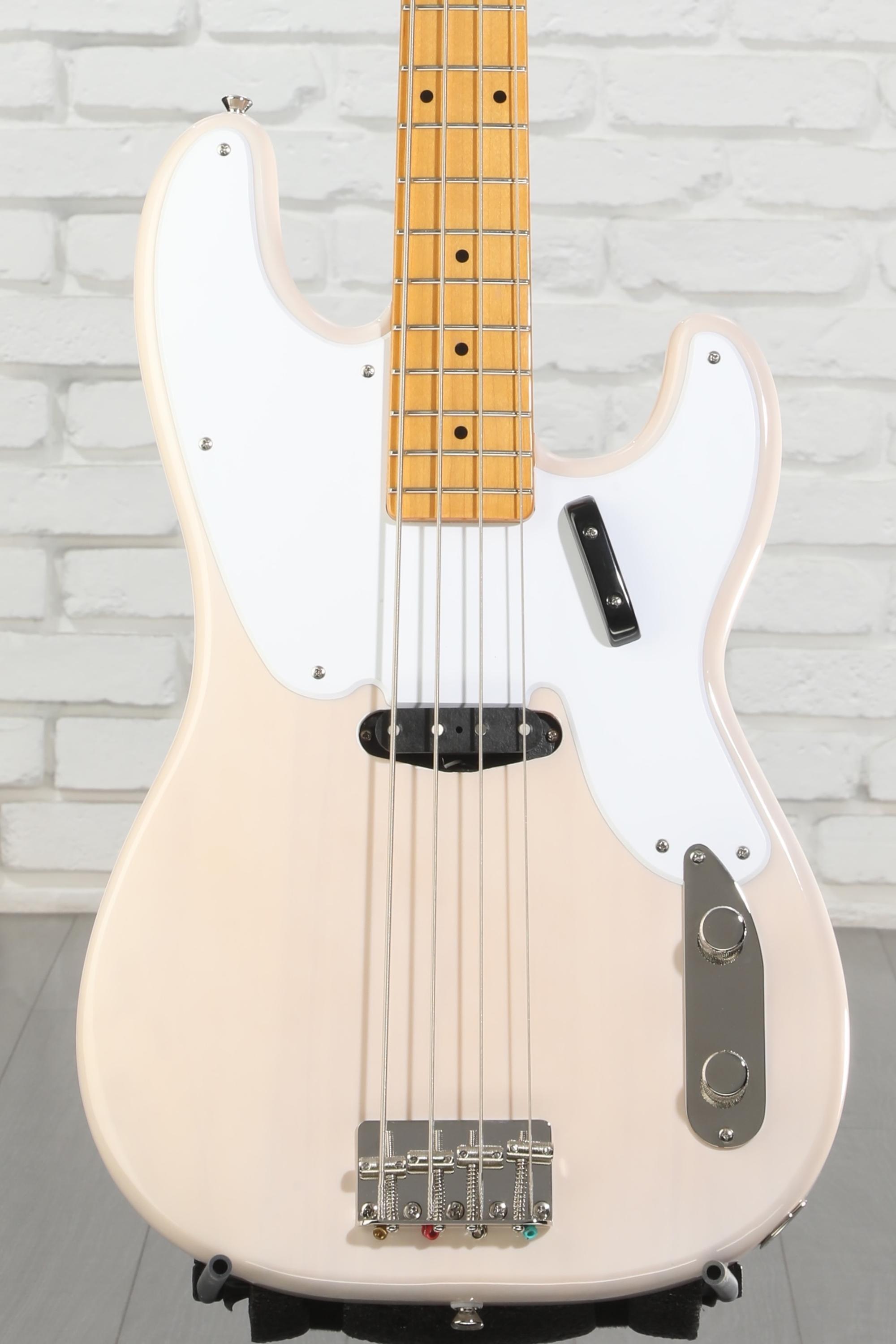 Squier Classic Vibe '50s Precision Bass - White Blonde | Sweetwater