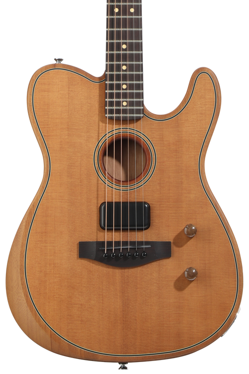 Amazon.com: Fender American Acoustasonic Telecaster Acoustic