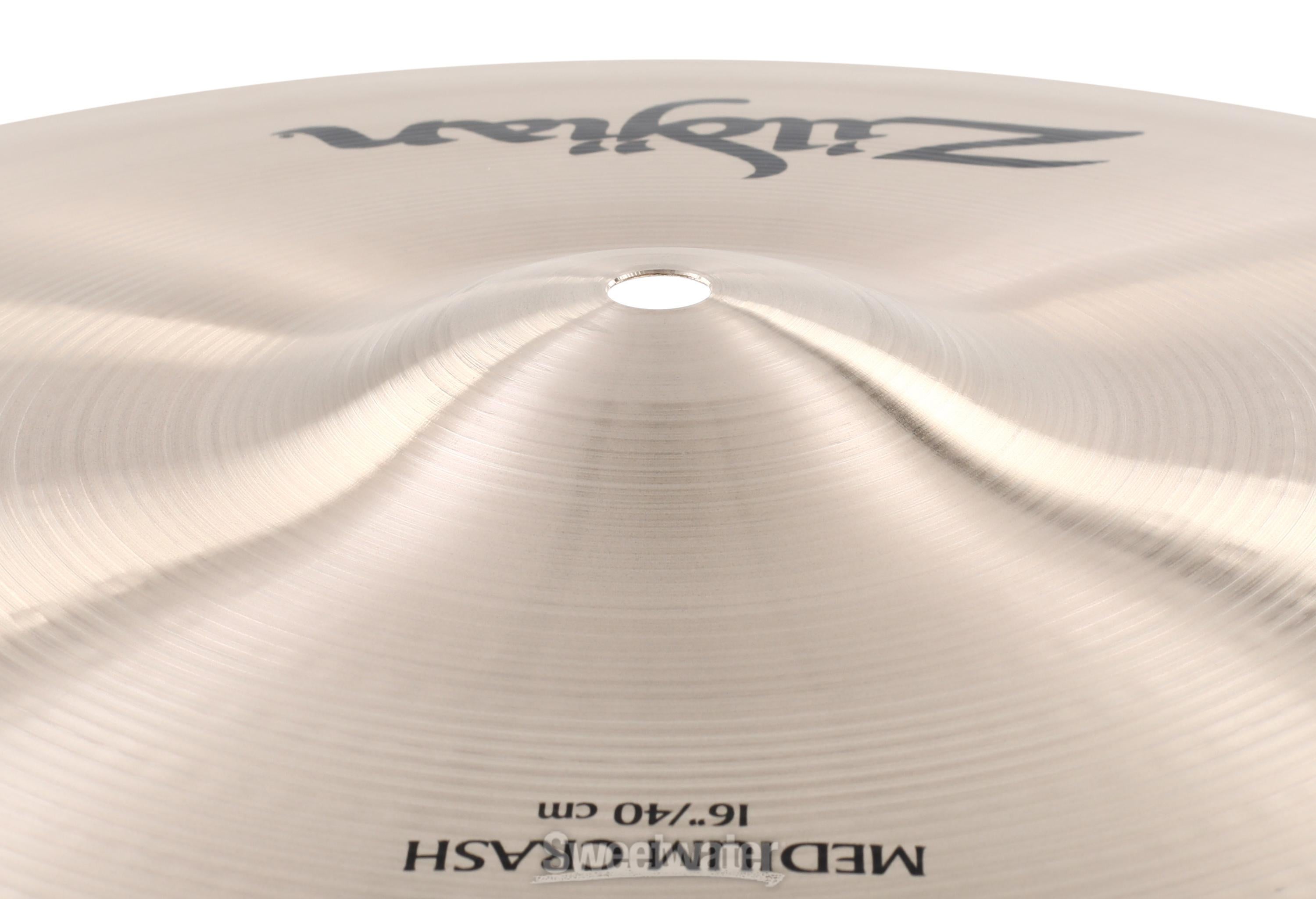 Zildjian 16 inch A Zildjian Medium Crash Cymbal Reviews | Sweetwater