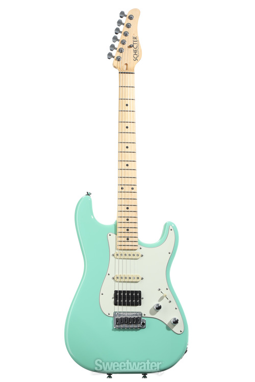 Schecter USA Traditional HSS Electric Guitar - Seafoam Green