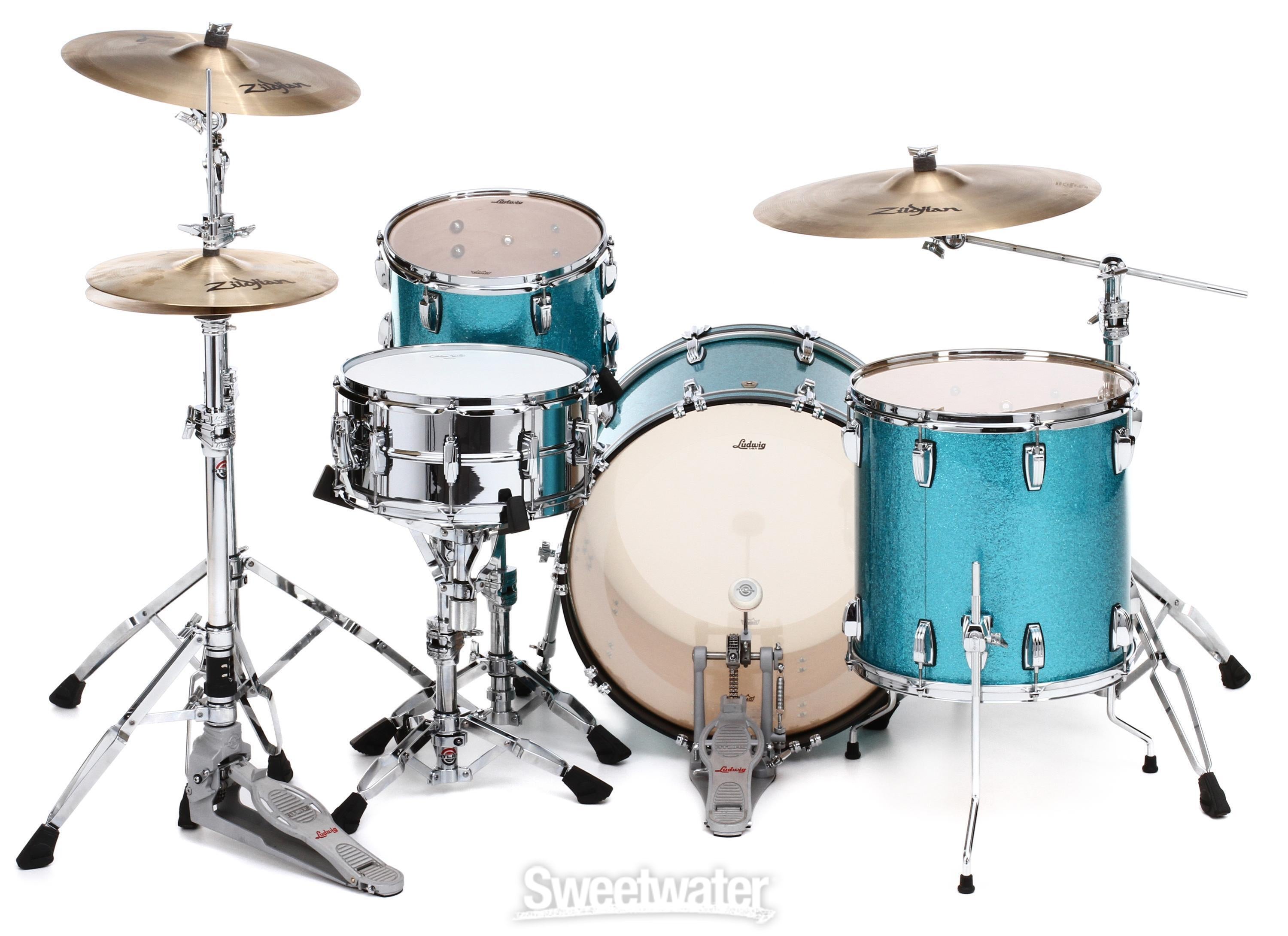 Paquete de cascos Ludwig Classic Maple Fab 22Paquete de cascos Ludwig Classic Maple Fab 22  