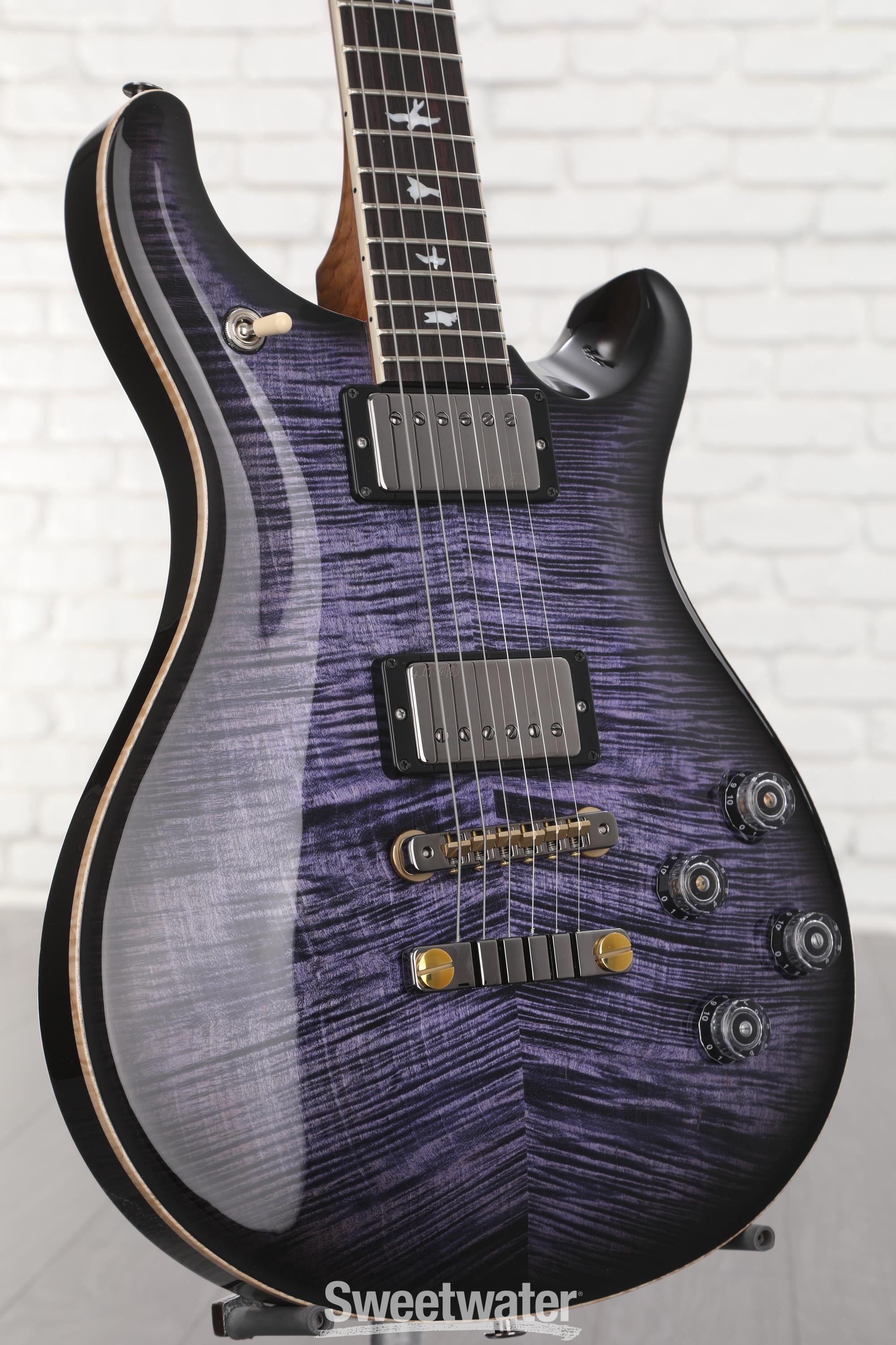 PRS Wood Library McCarty 594 Electric Guitar - Purple Mist, 10-Top