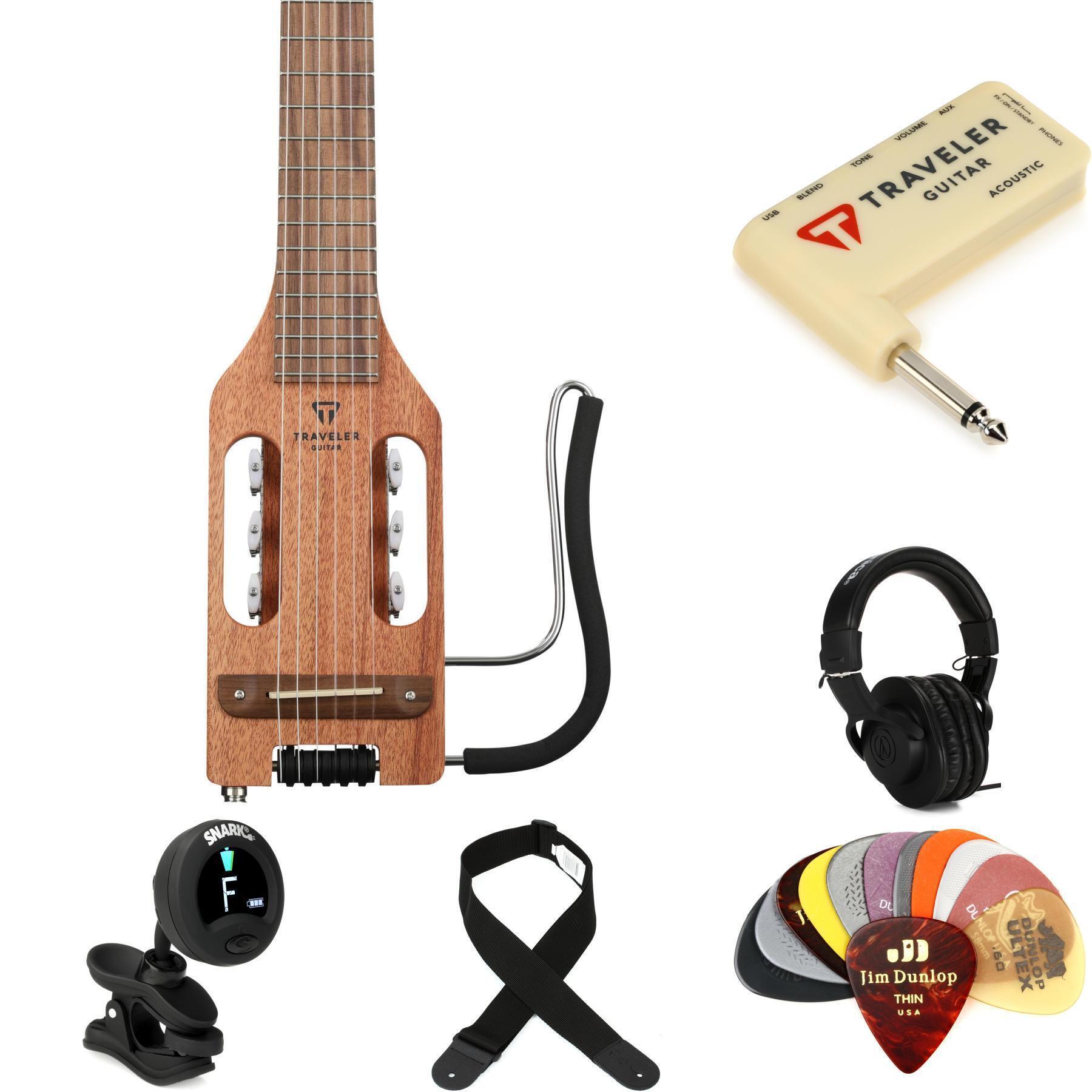 Traveler guitar deals acoustic headphone amp