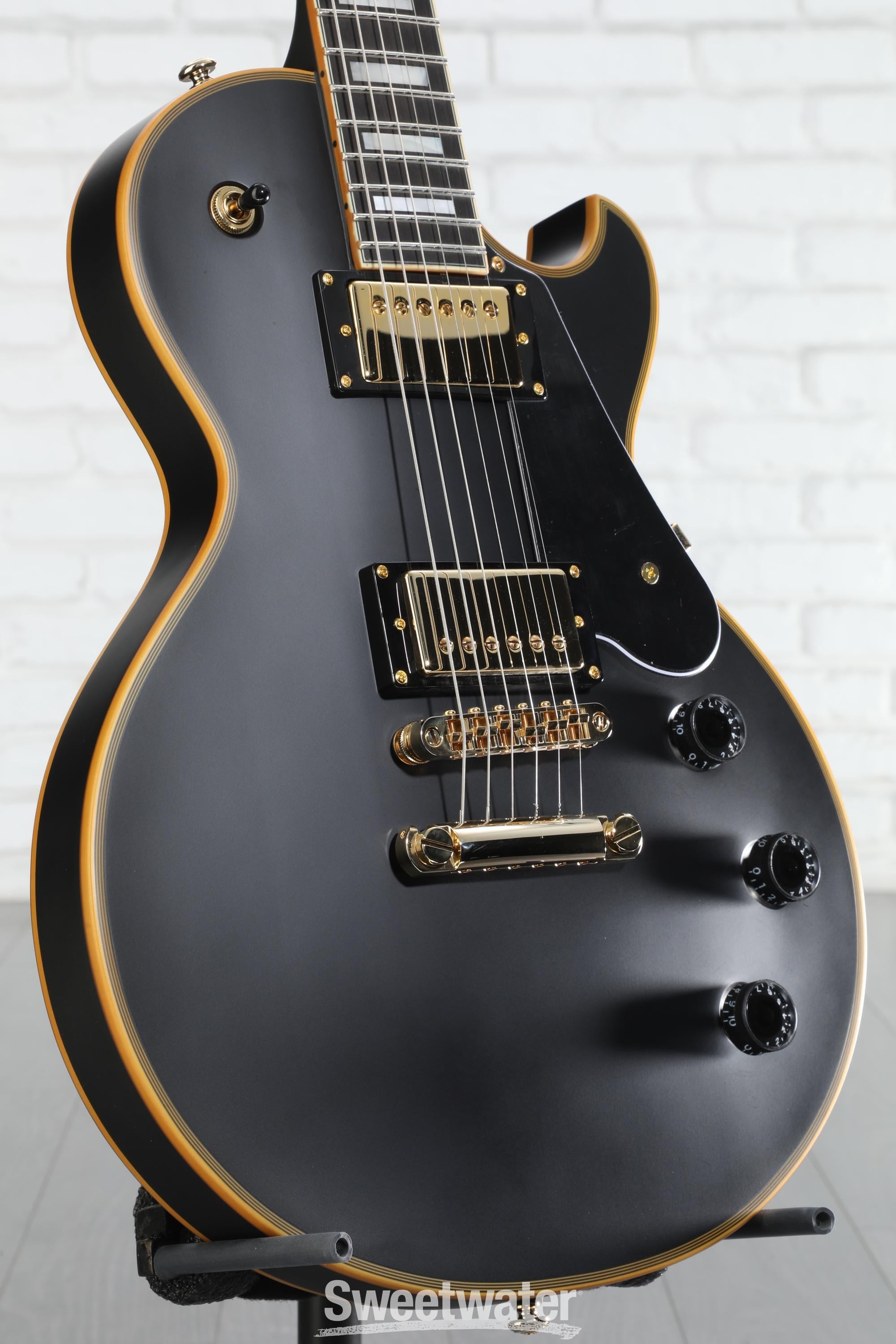 Schecter Solo-II Custom Electric Guitar - Aged Black Satin