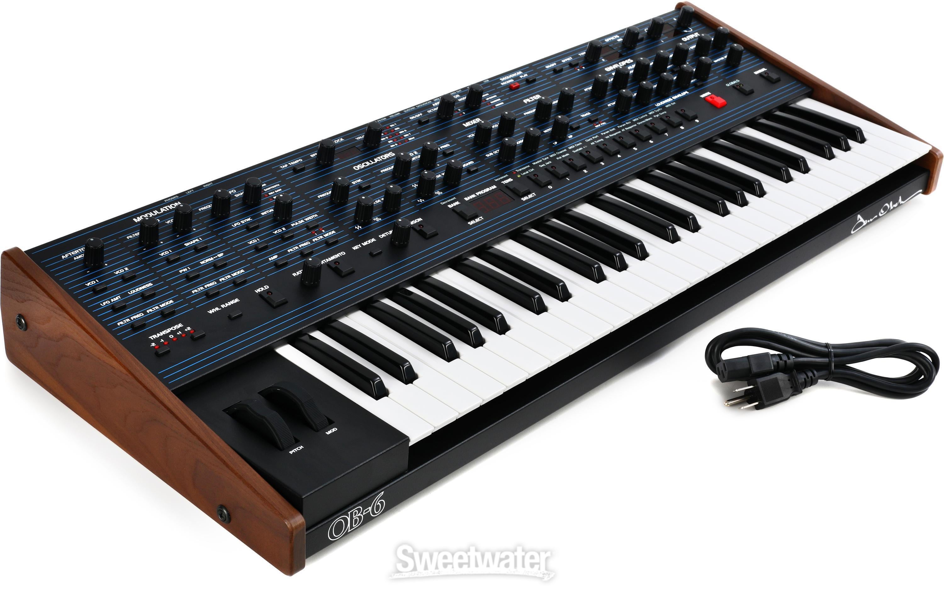 Sequential Oberheim OB-6 6-voice Polyphonic Analog Synthesizer 