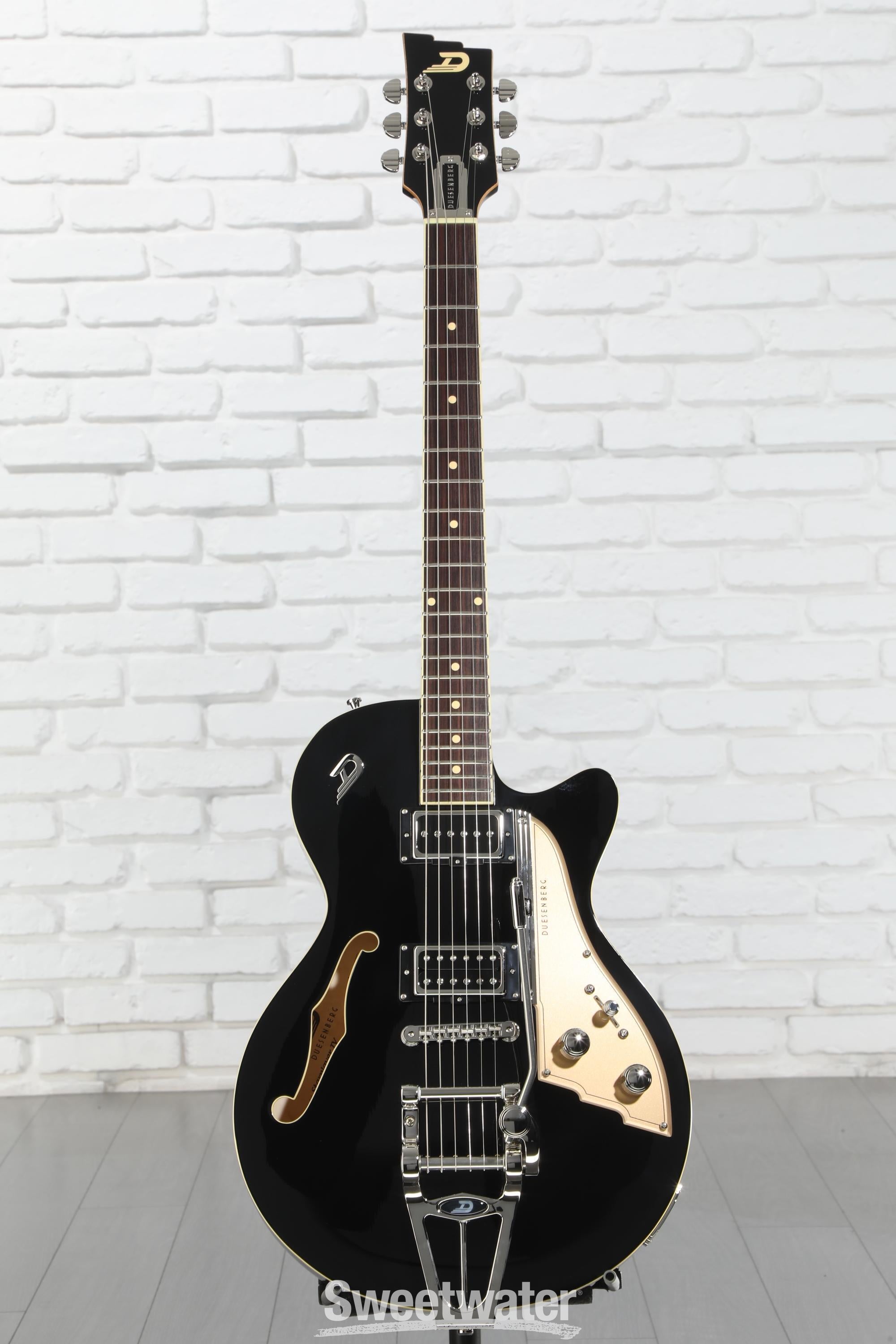 ギター Duesenberg StarPlayer TV Black Duesenberg Starplayer TV - Black Sparkle