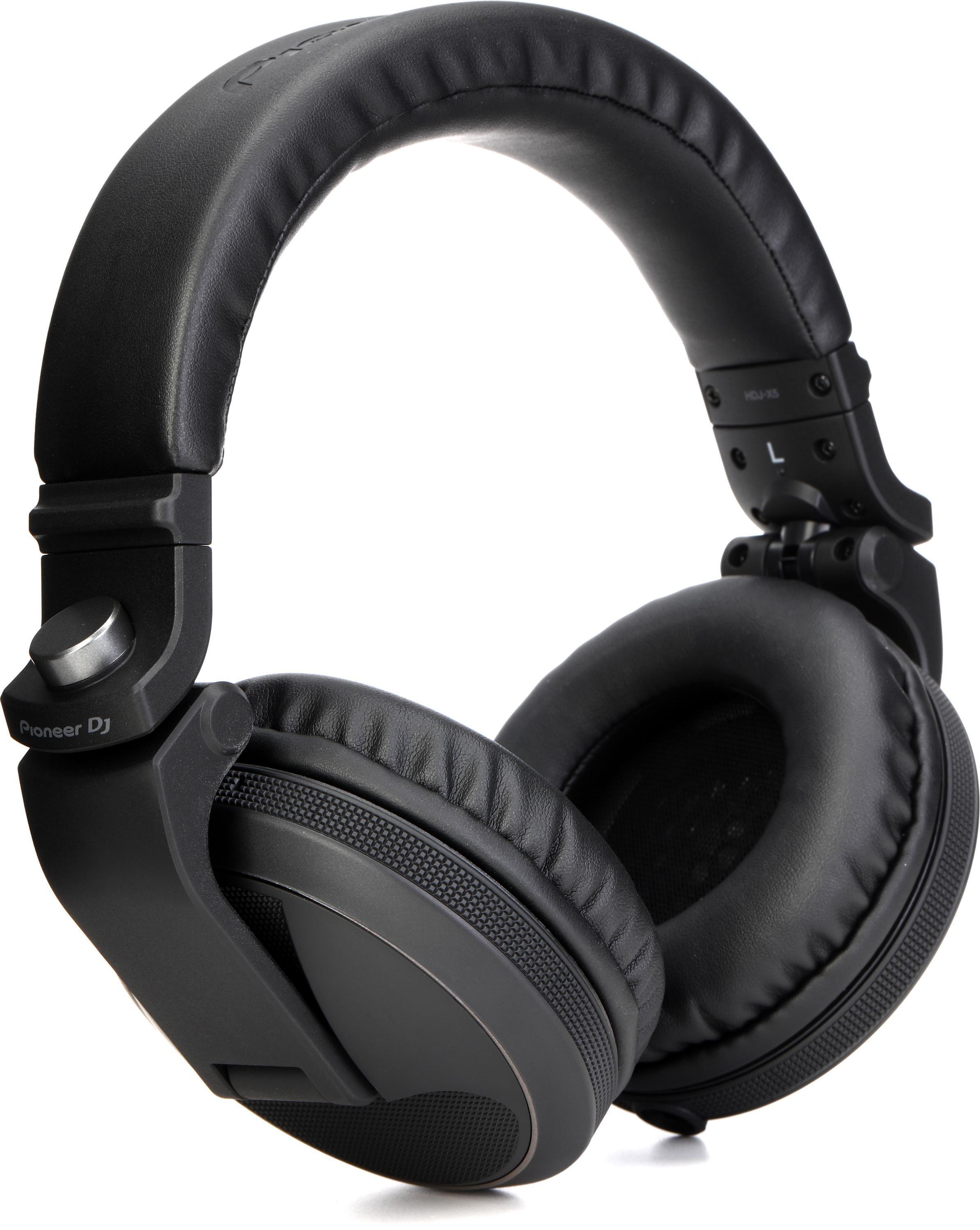 Pioneer DJ HDJ-X5 Professional DJ Headphones - Black