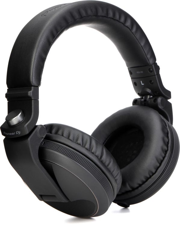 Pioneer DJ HDJ-X5 Professional DJ Headphones - Black | Sweetwater