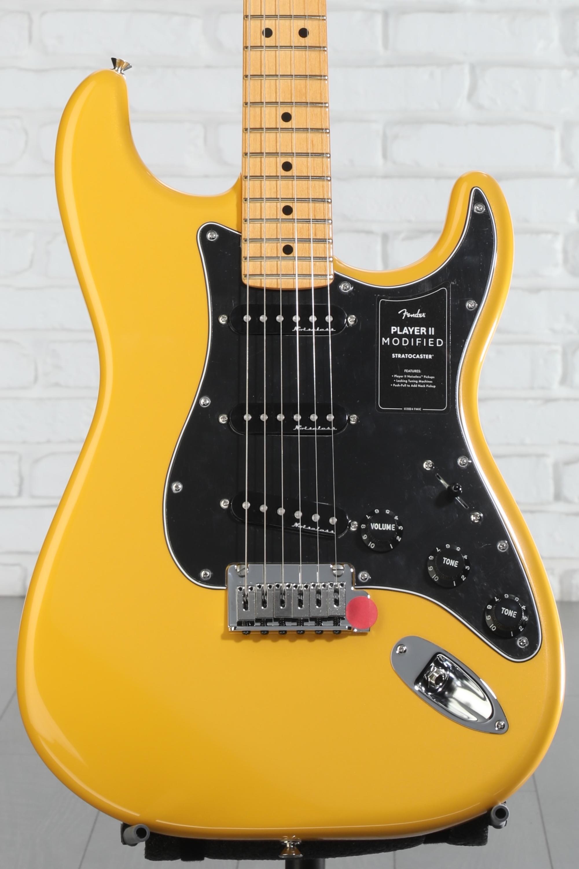 Fender Player II Modified Stratocaster Electric Guitar - Sunshine