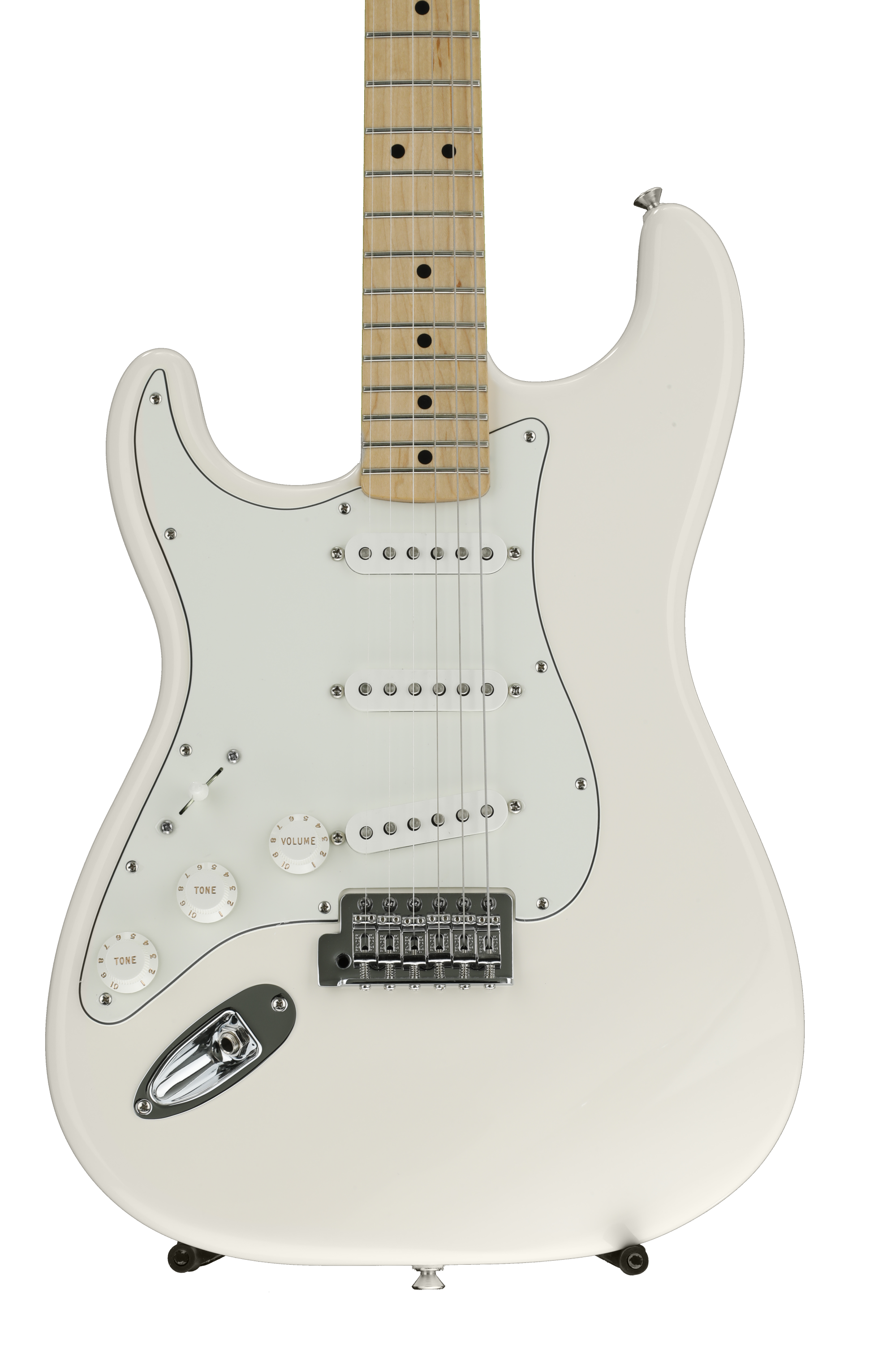 Fender Standard Stratocaster Left-handed - Arctic White with Maple