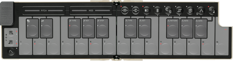 KORG コルグ nanoKEY Fold ベージュ nanoKEY Fold - FOLDABLE MIDI KEYBOARD | KORG (USA)