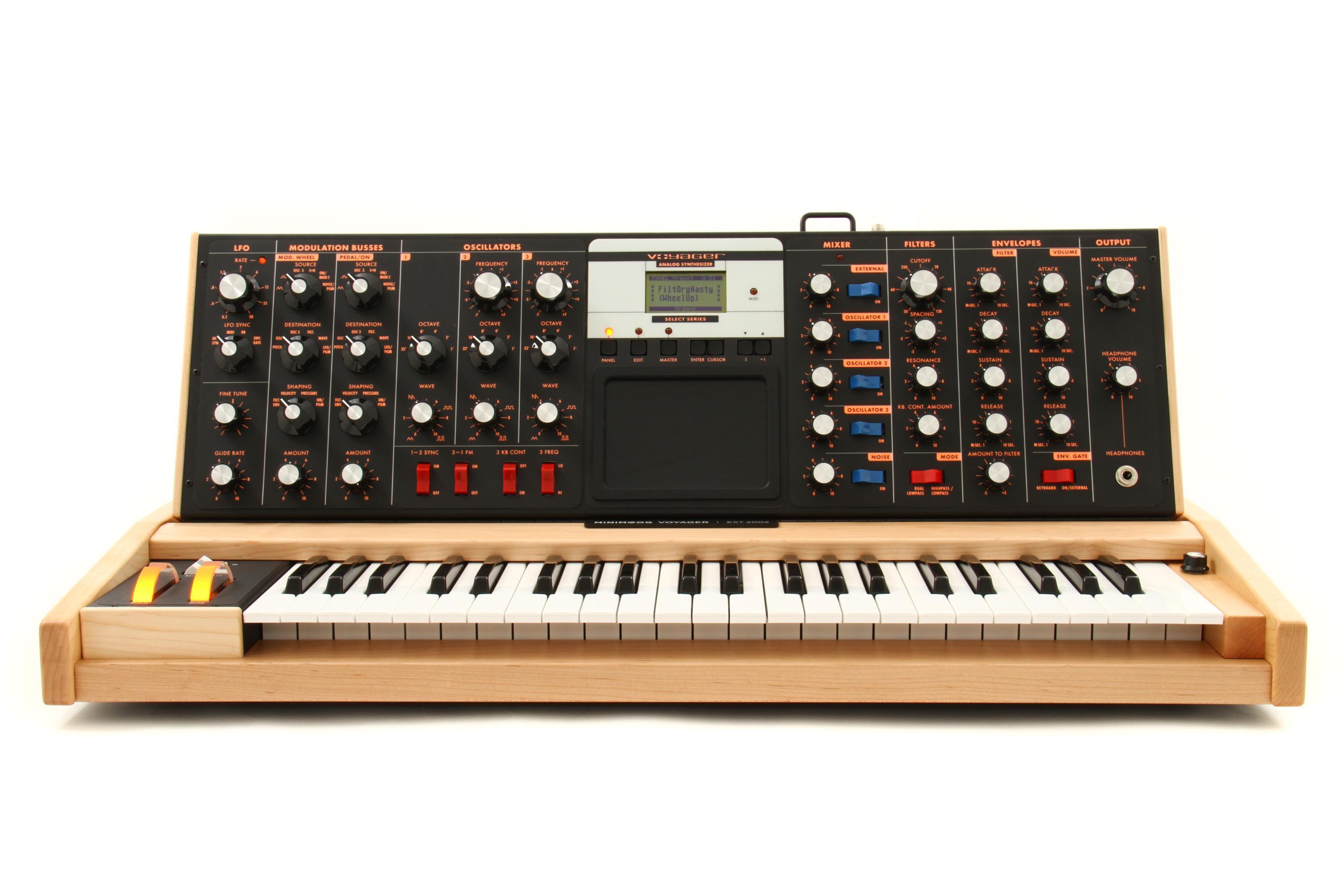 鍵盤楽器 Moog Minimoog Voyager Moog Minimoog Voyager Select - Solar/Maple | Sweetwater