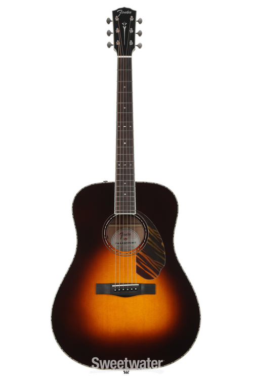 Fender PD-220E Dreadnought Acoustic-electric Guitar - 3-color Vintage  Sunburst