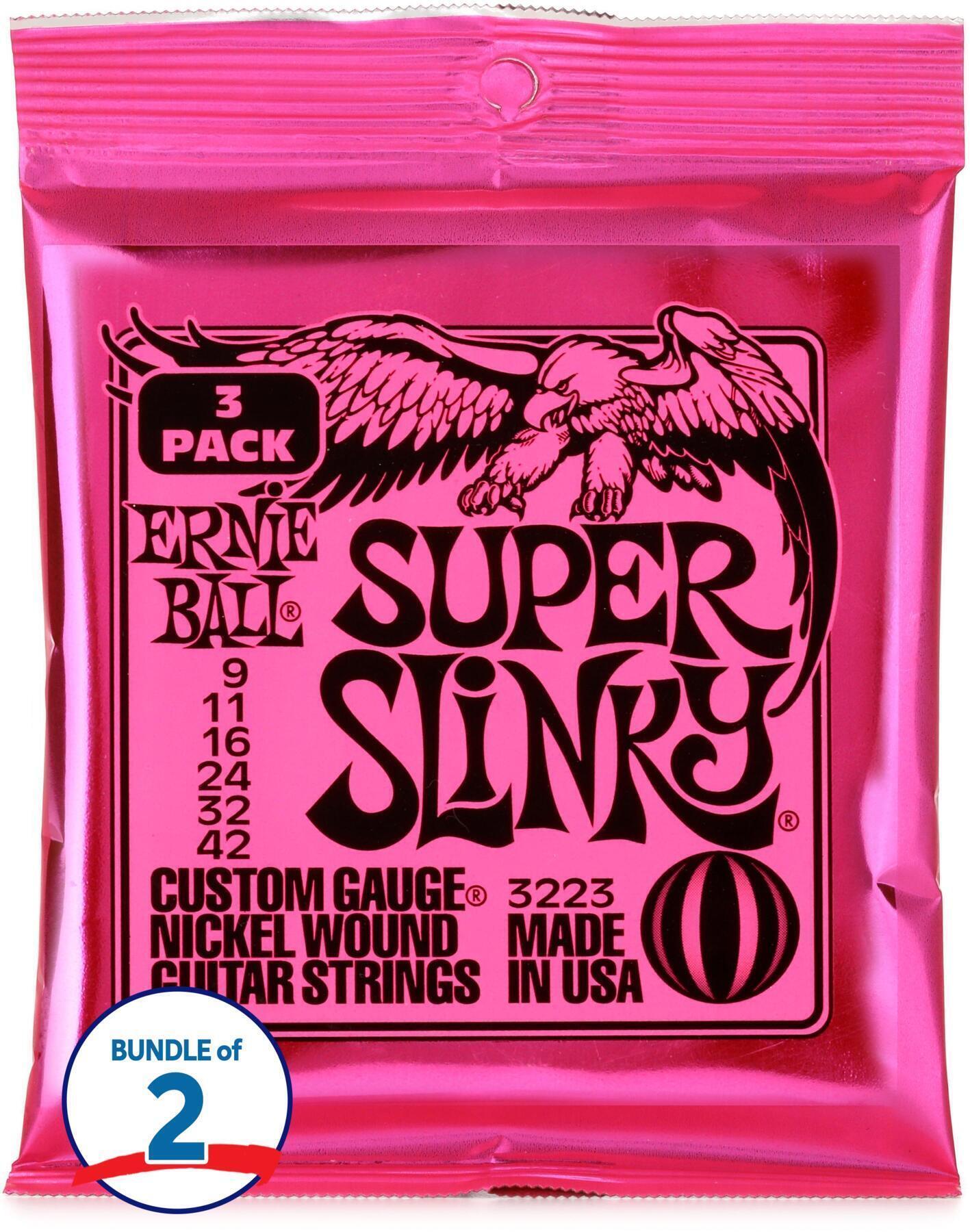 ERNIE BALL Coated Slinky 23個セット Amazon.com: Ernie Ball Hybrid Slinky Nickel Wound Electric