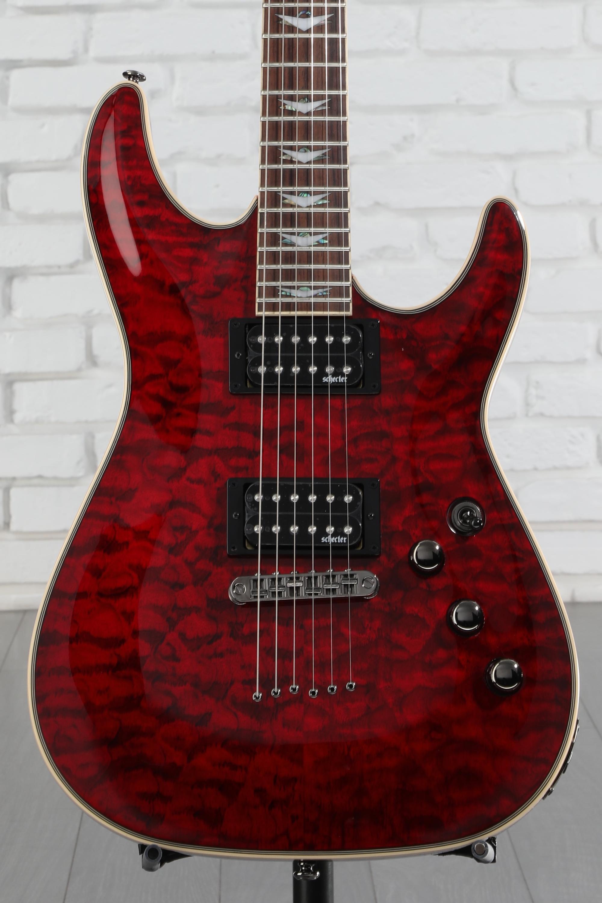 Schecter Omen Extreme-6 Electric Guitar - Black Cherry | Sweetwater