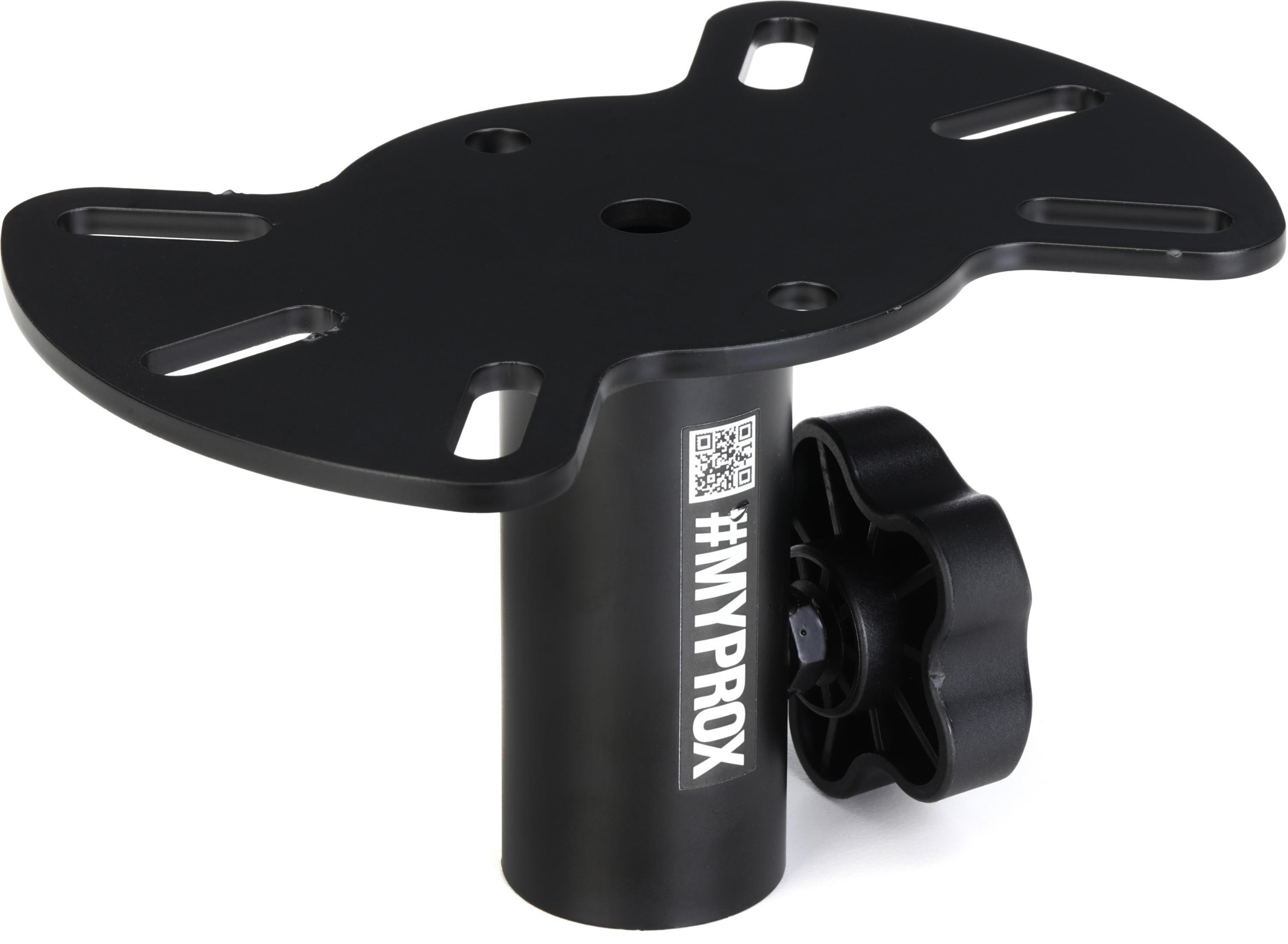 Photo of ProX X-SSMP Speaker Stand Mounting Plate - Black