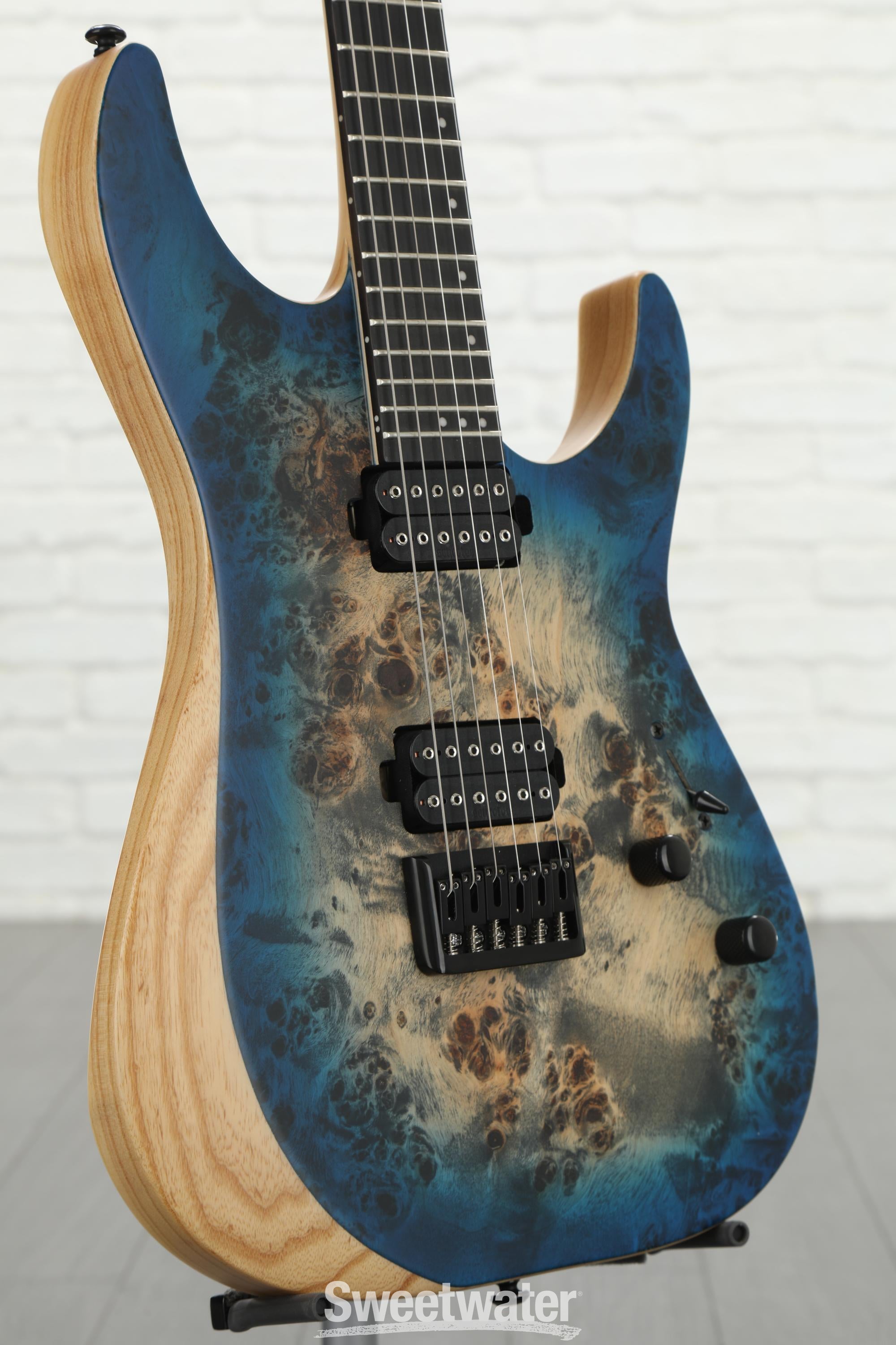 ギター Schecter Reaper-6 - Satin Sky Burst Schecter Reaper-6 Electric Guitar - Satin Sky Burst Reviews