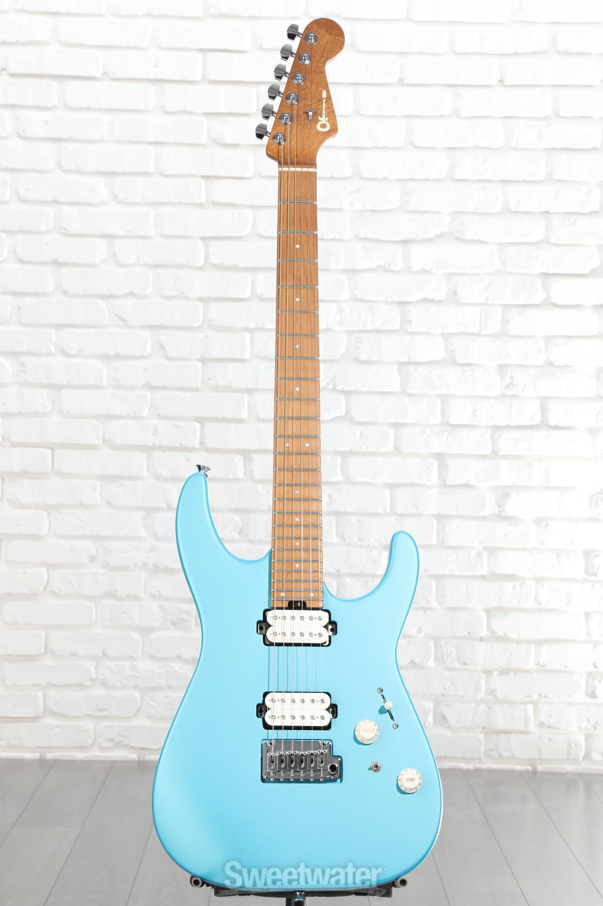 Charvel Pro-Mod DK24 HH 2PT Electric Guitar - Matte Blue Frost