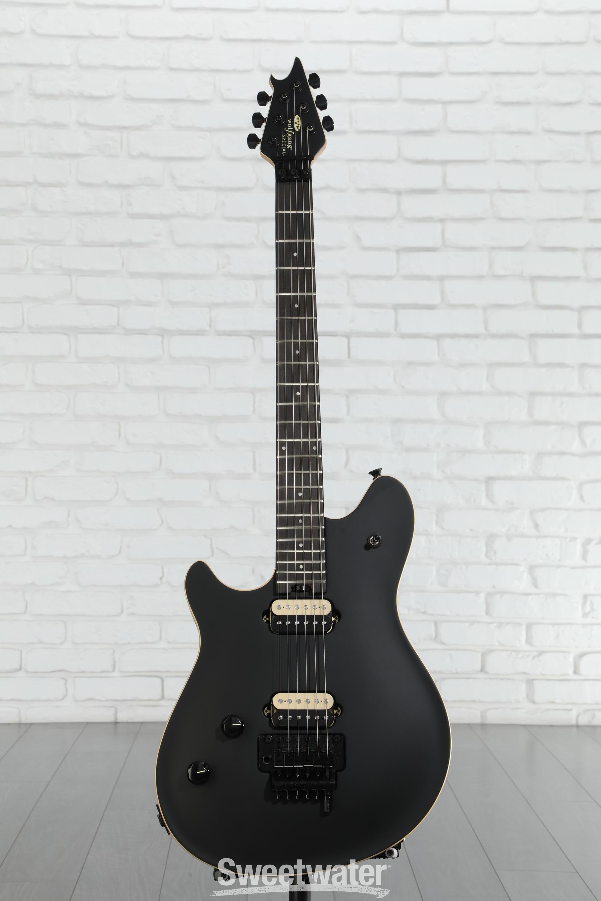 EVH Wolfgang Special Left-handed Electric Guitar - Stealth Black