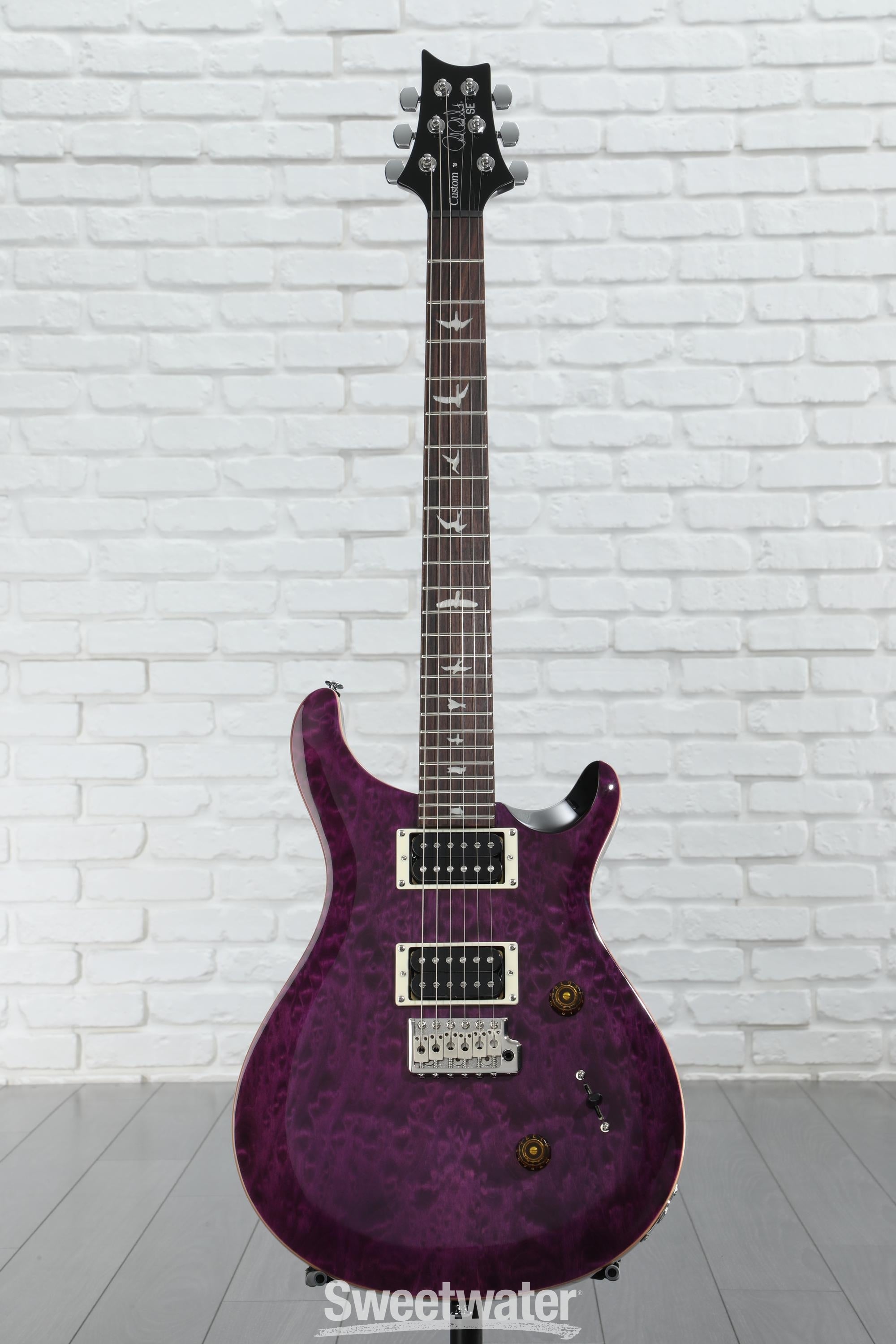 【美品】PRS se custom 24 Beveled Amethyst PRS SE Custom 24 Quilt Amethyst Limited Edition Paul Reed
