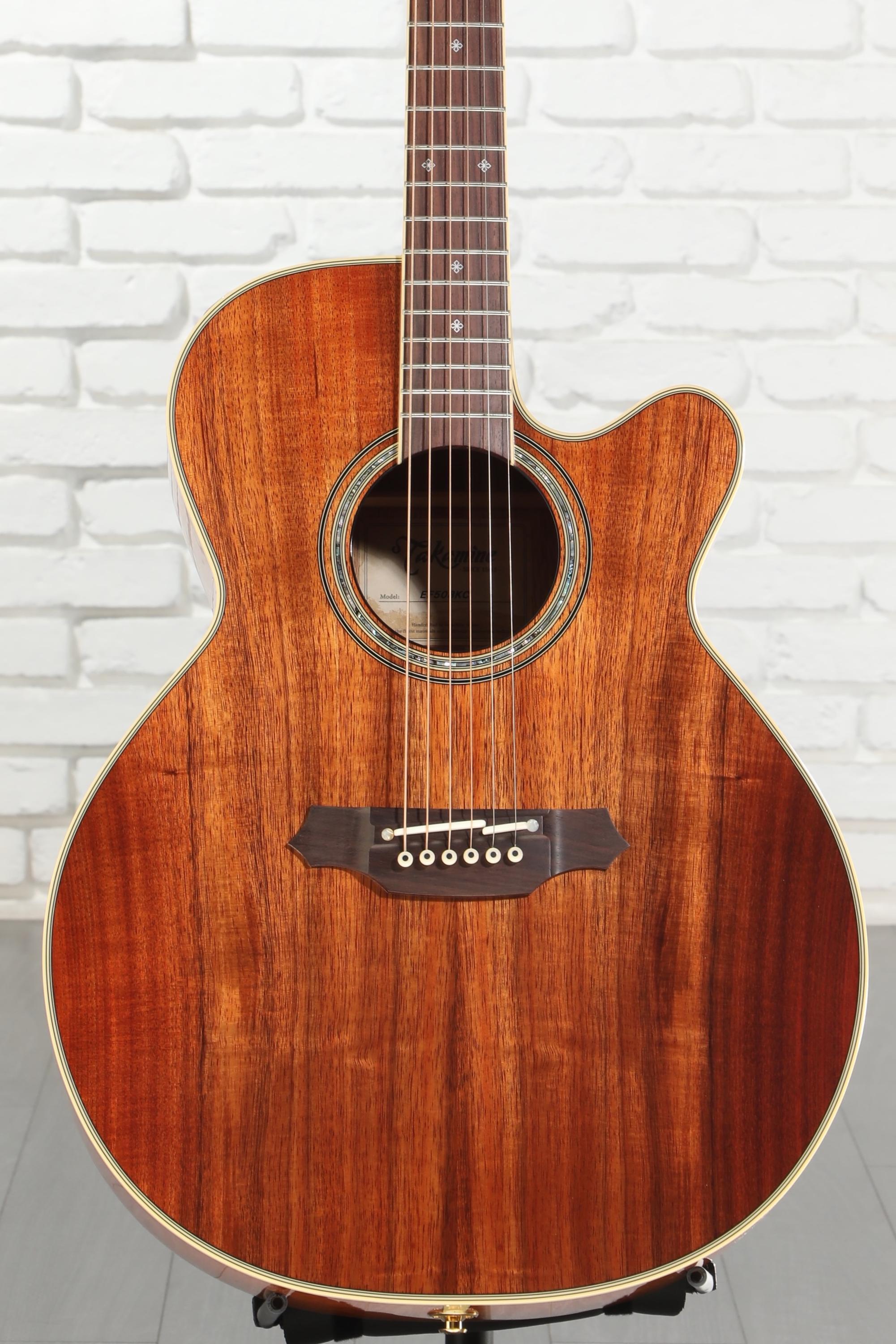Takamine Legacy JEF508KC Acoustic-electric Guitar - Natural Koa