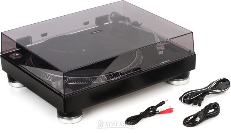 Platine vinyle PIONEER DJ PLX-500 noire