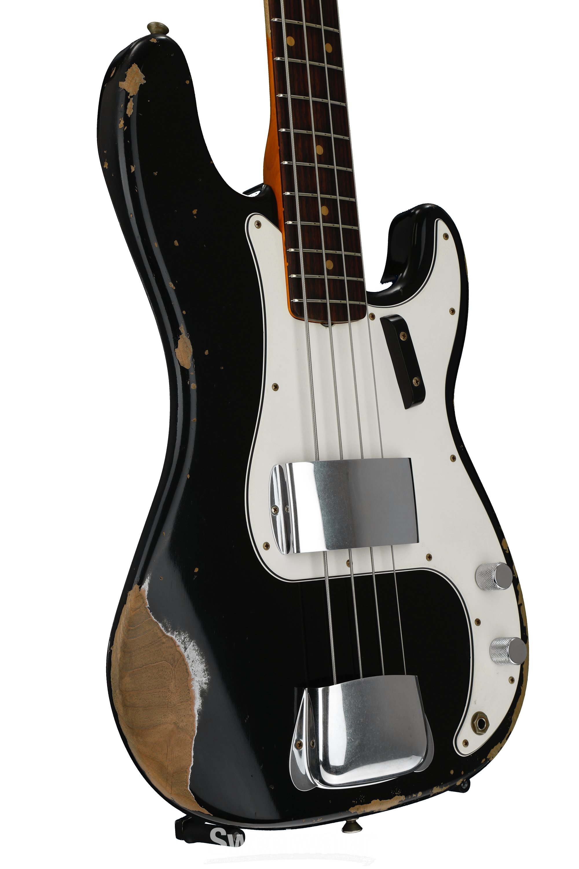 Fender Custom Shop 1962 Precision Bass Heavy Relic - Black