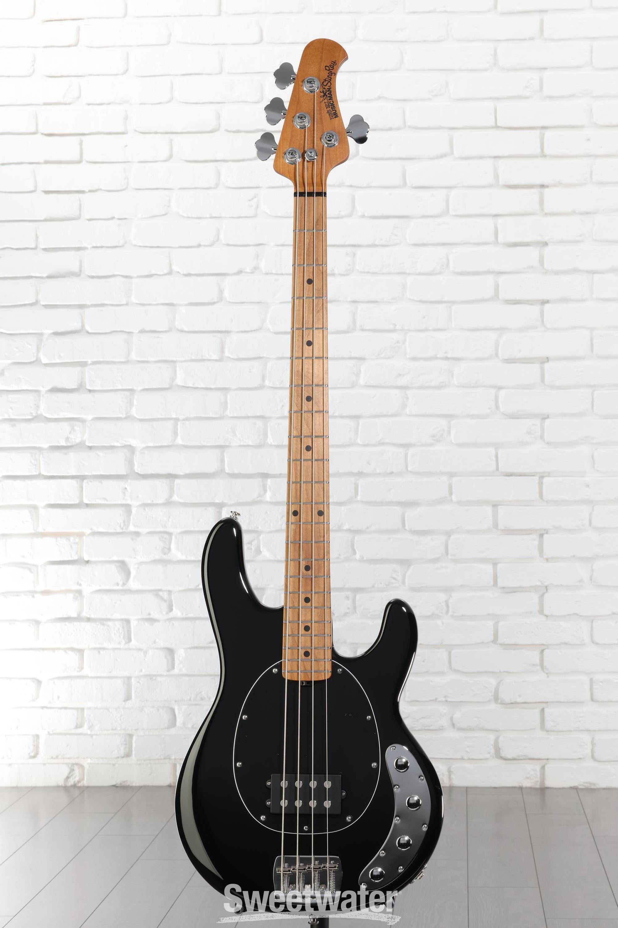 Ernie Ball Music Man StingRay Special Bass Guitar - Black with