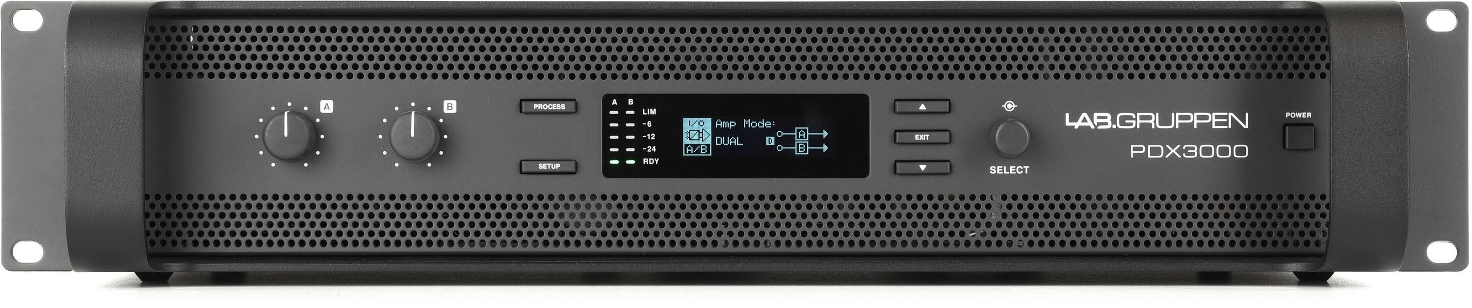 Lab Gruppen PDX3000 Power Amplifier with DSP Sweetwater