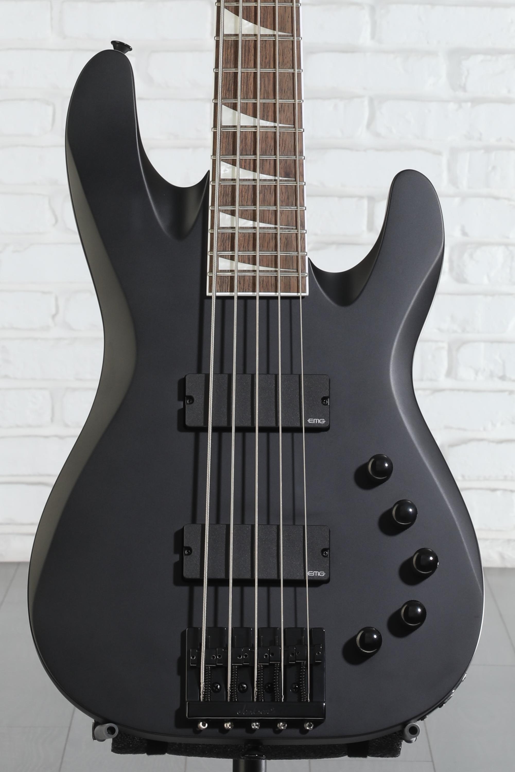 Jackson Signature David Ellefson Concert Bass CBX V - Satin Black