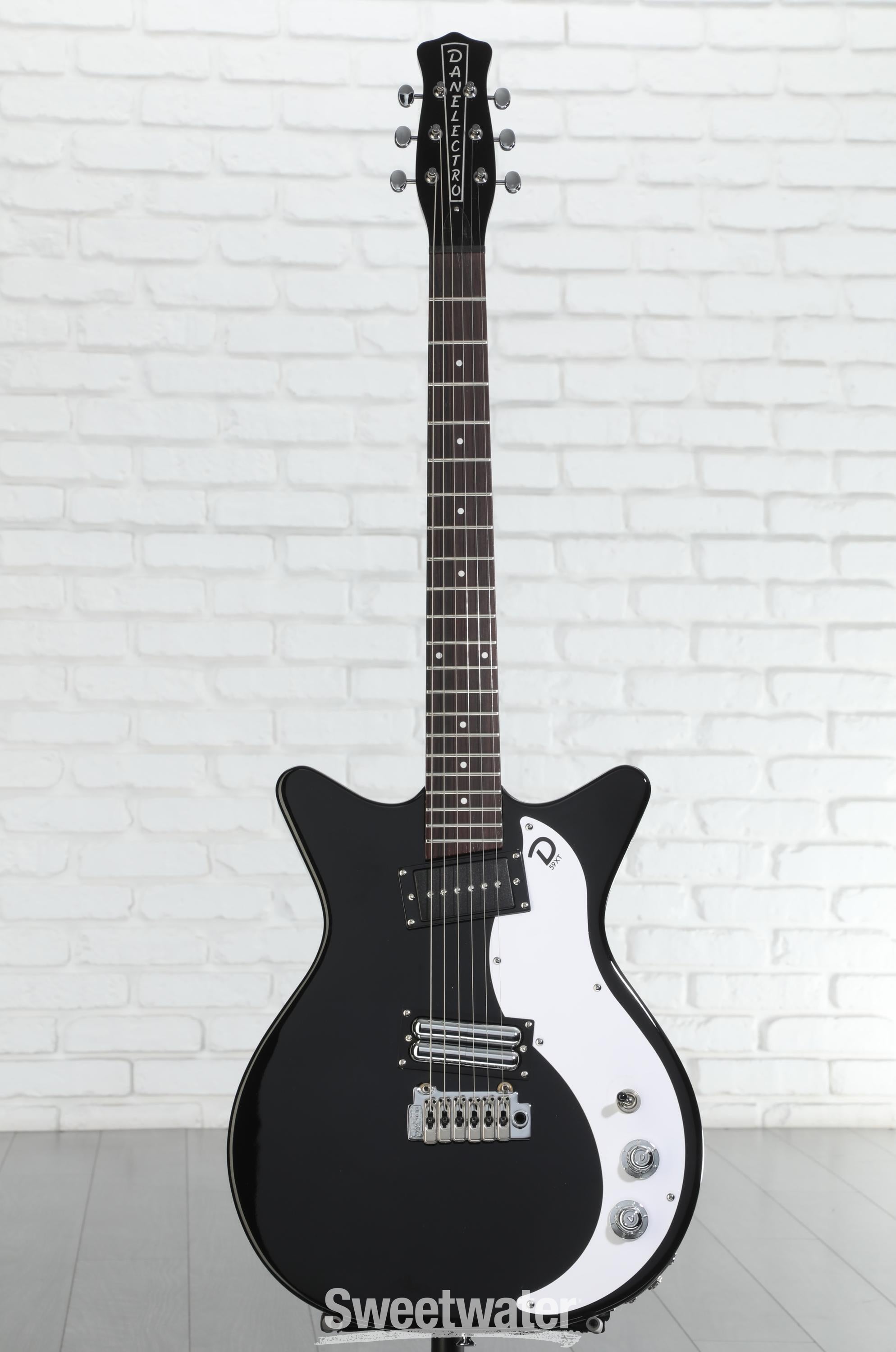 Danelectro 59XT Electric Guitar - Black | Sweetwater