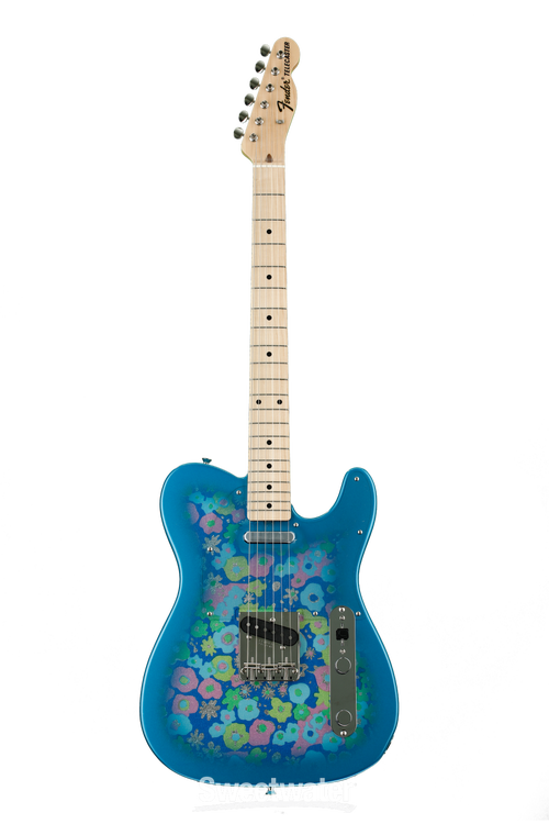 fender telecaster ピックガード blue flower Fender Classic 69 Telecaster - Blue Flower with Maple