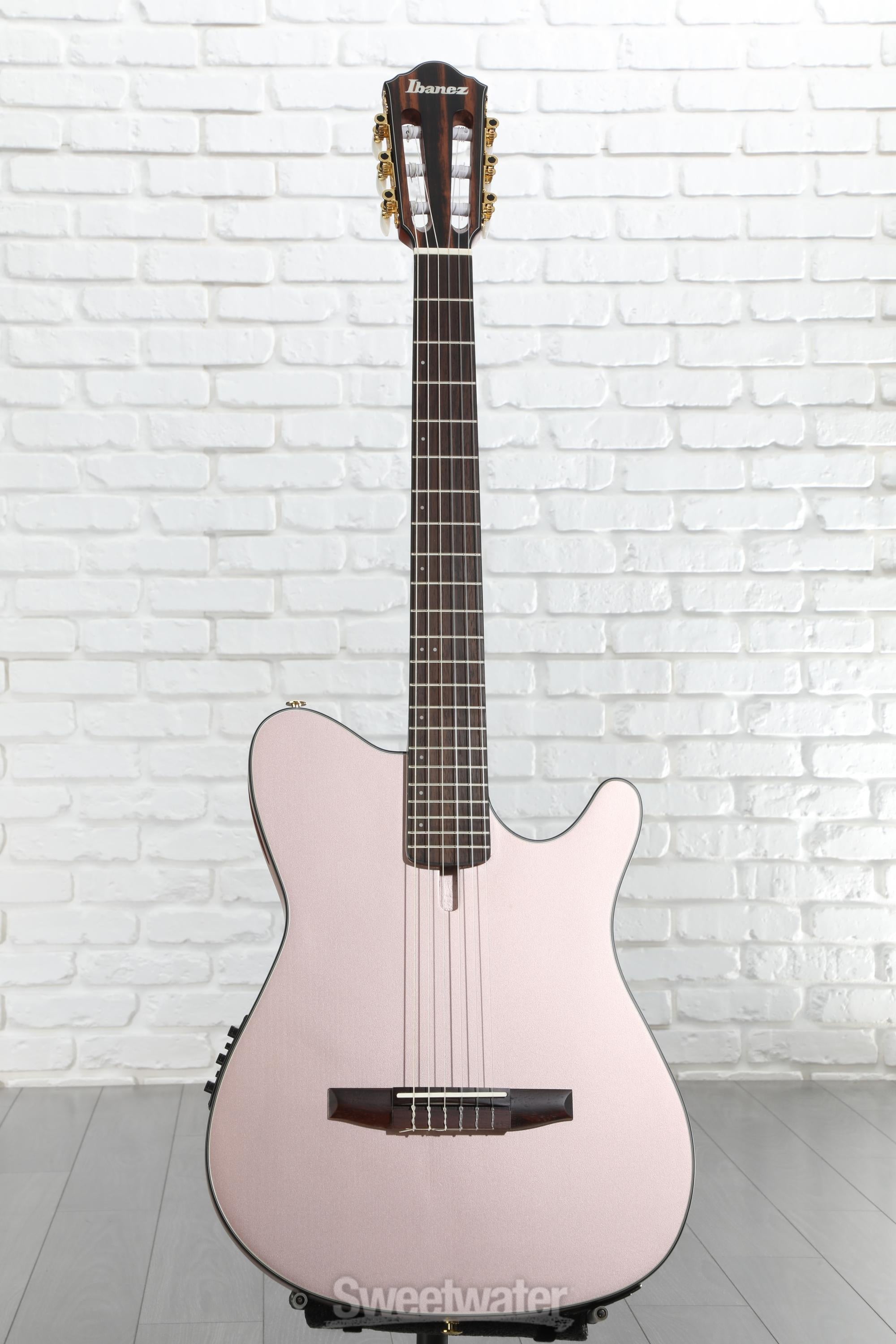 Ibanez FRH10N Thinline Nylon Acoustic-electric Guitar - Rose Gold