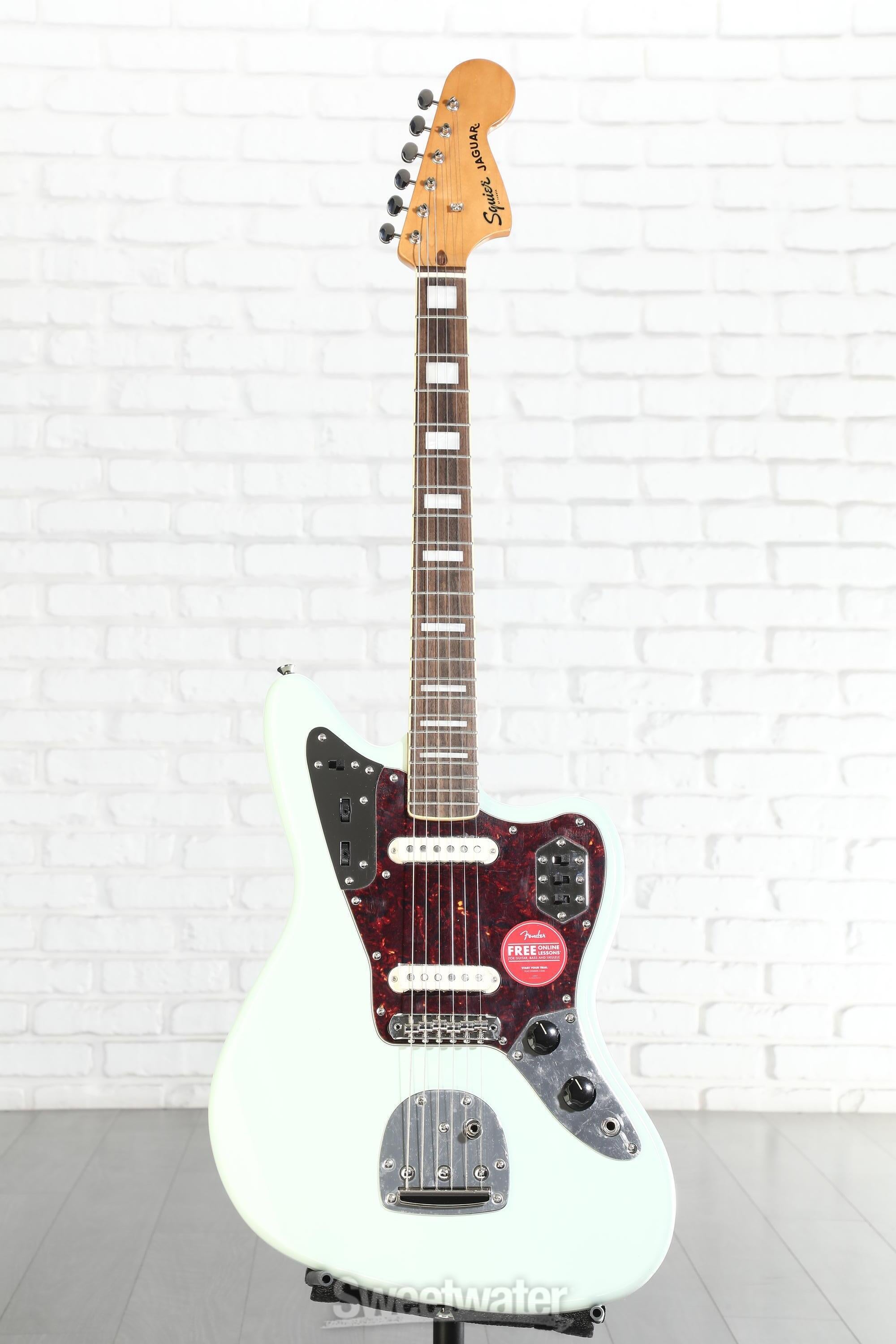 Squier Classic Vibe '70s Jaguar - Surf Green | Sweetwater