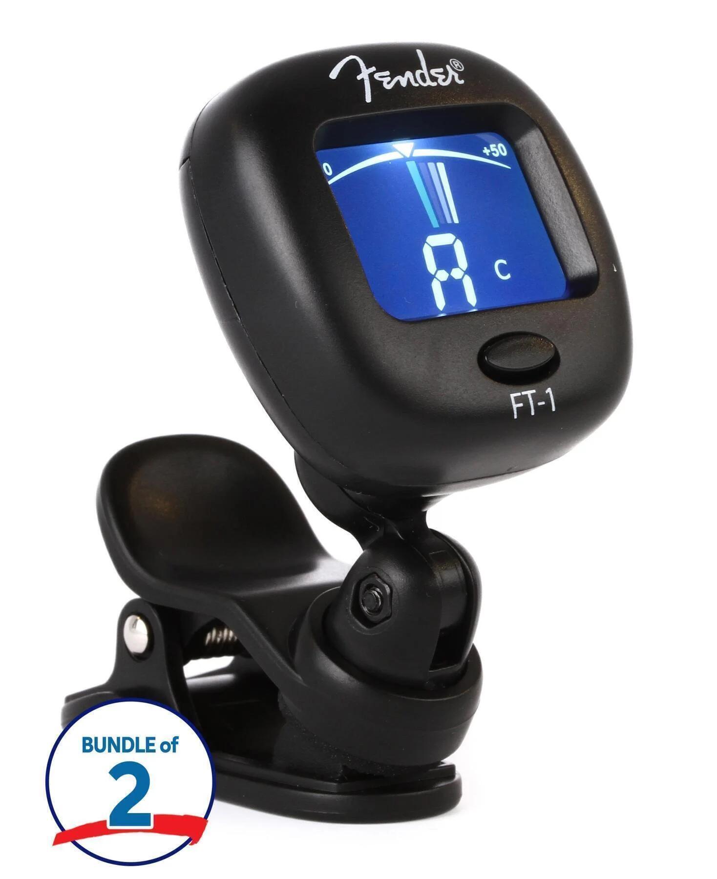Fender FT-1 Pro Chromatic Clip-on Headstock Tuner | Sweetwater