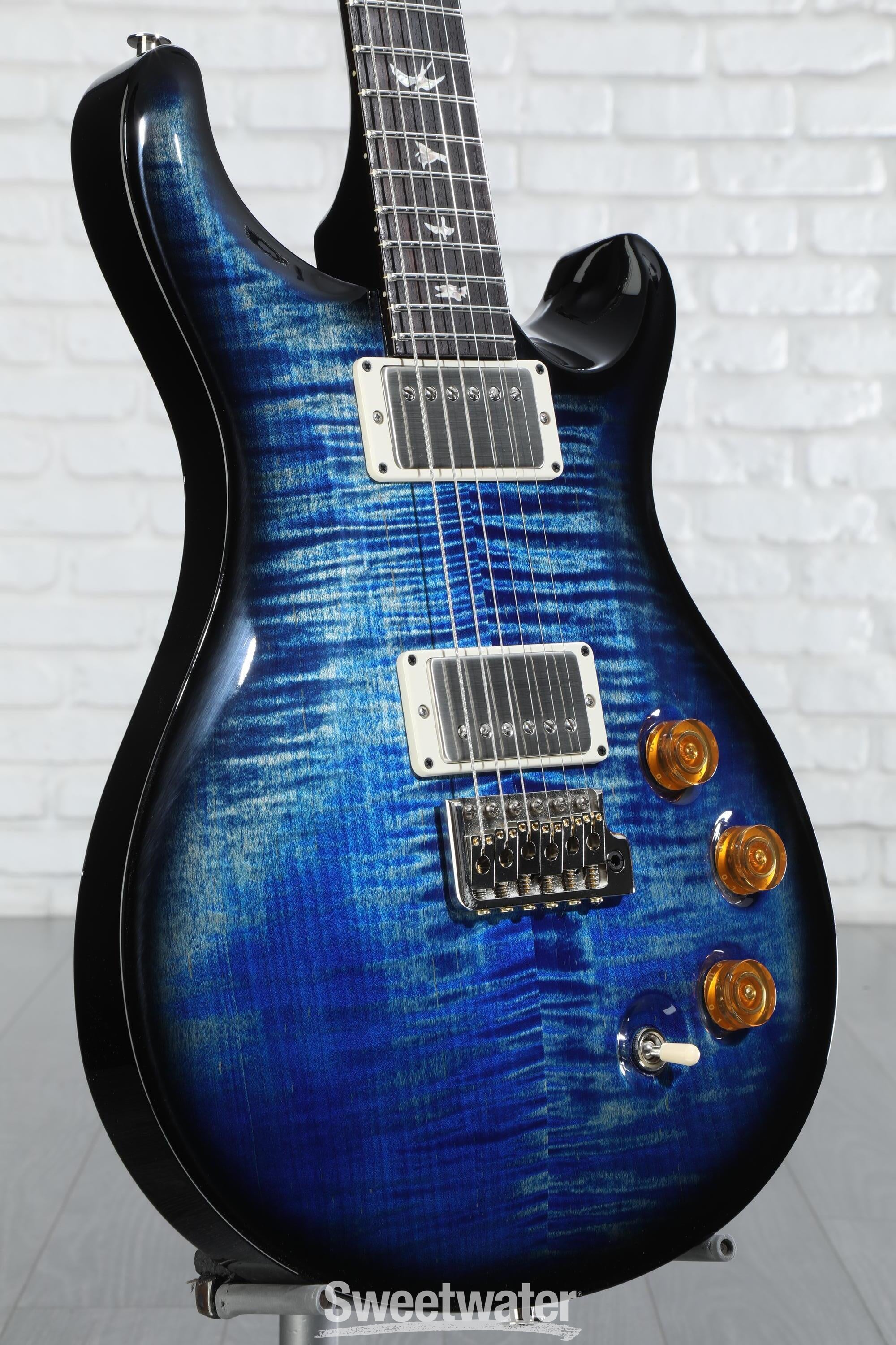 PRS DGT Electric Guitar with Bird Inlays - Faded Blue Jean