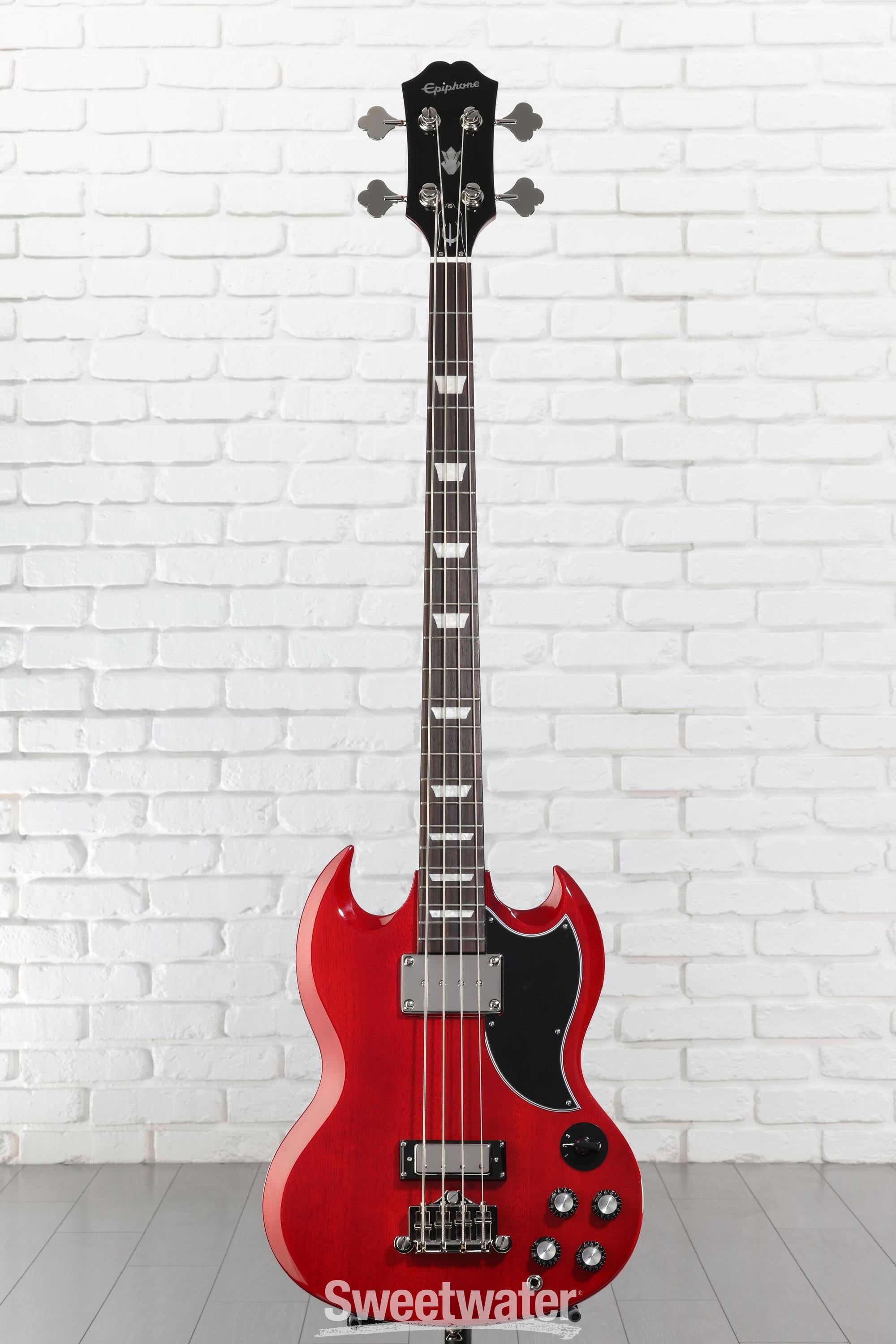 Epiphone EB-3 Bass Guitar - Cherry | Sweetwater