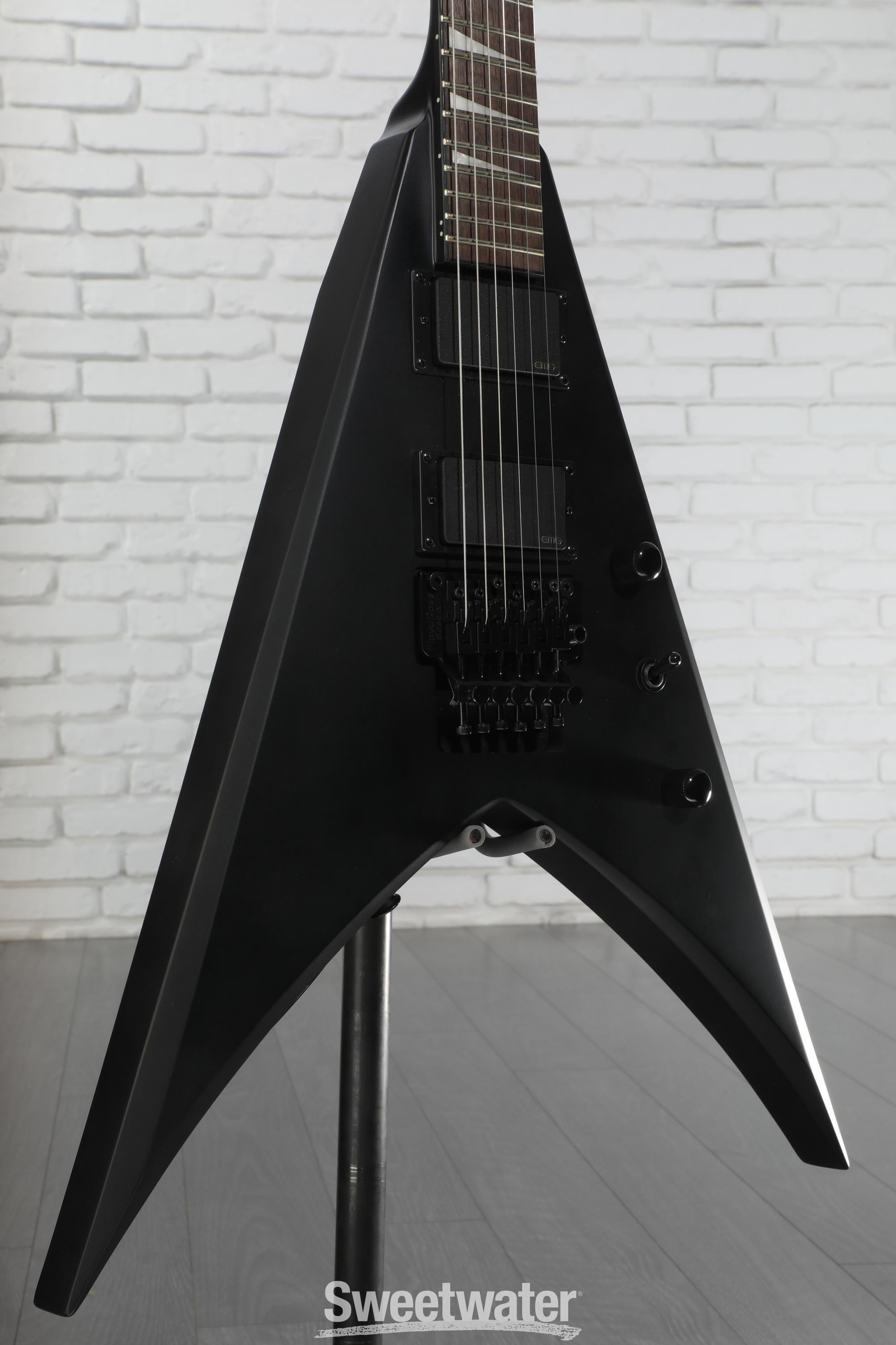 Jackson X Series King V KVXMG Electric Guitar - Satin Black