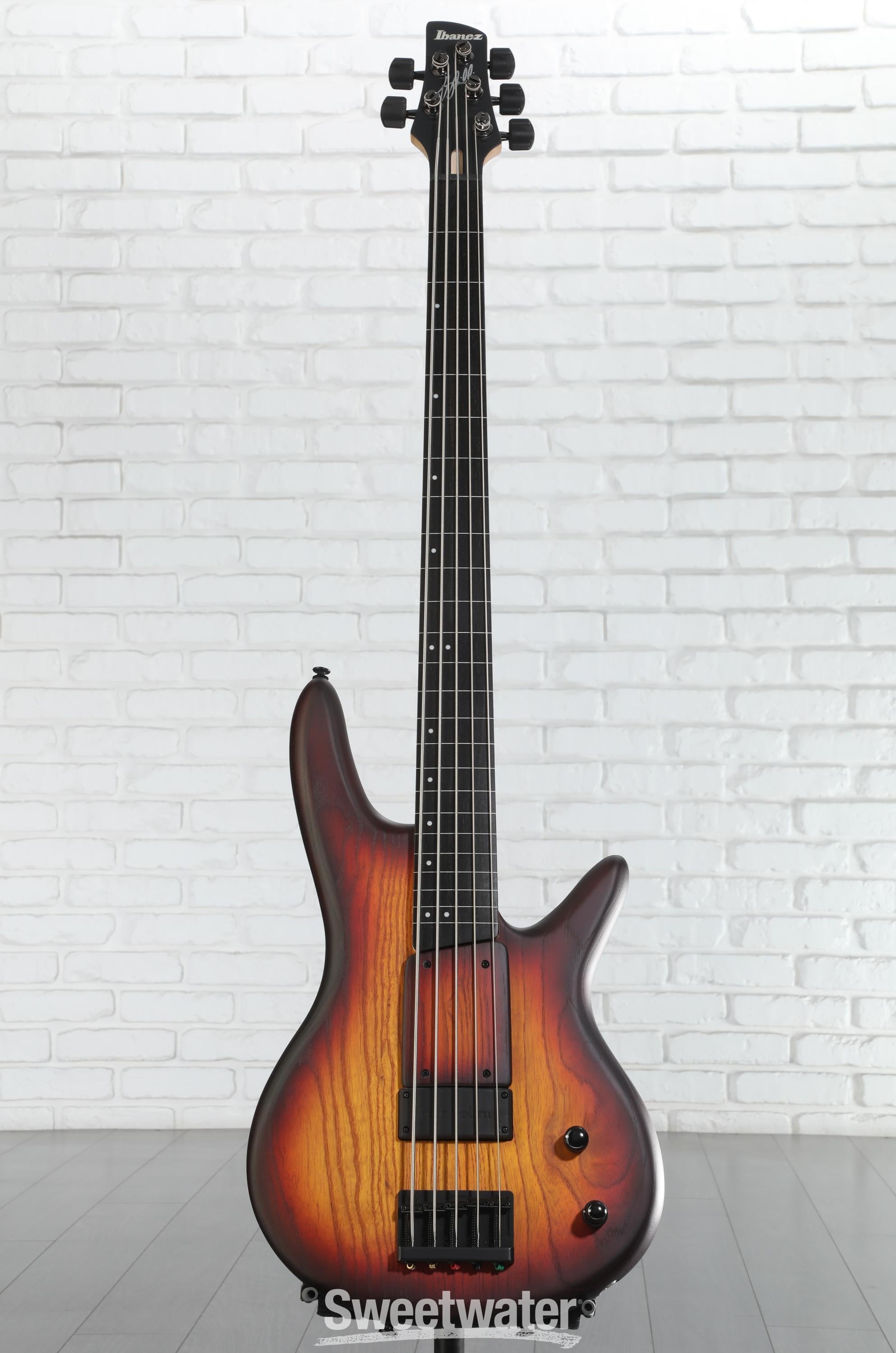 Ibanez エレキベース GWB205 Ibanez Gary Willis Signature GWB205 Fretless Bass Guitar - Tequila