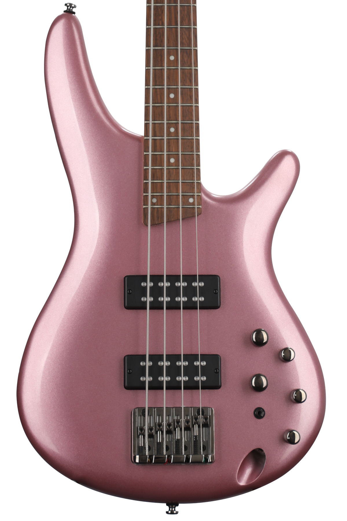 Ibanez Standard SR300E Bass Guitar - Pink Gold Metallic