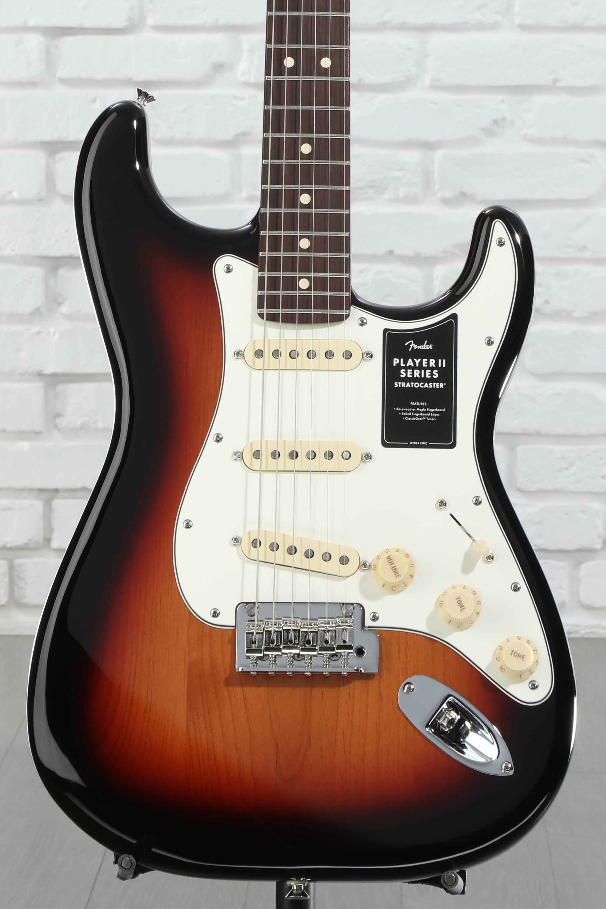 Fender Player II Stratocaster Electric Guitar - 3-color