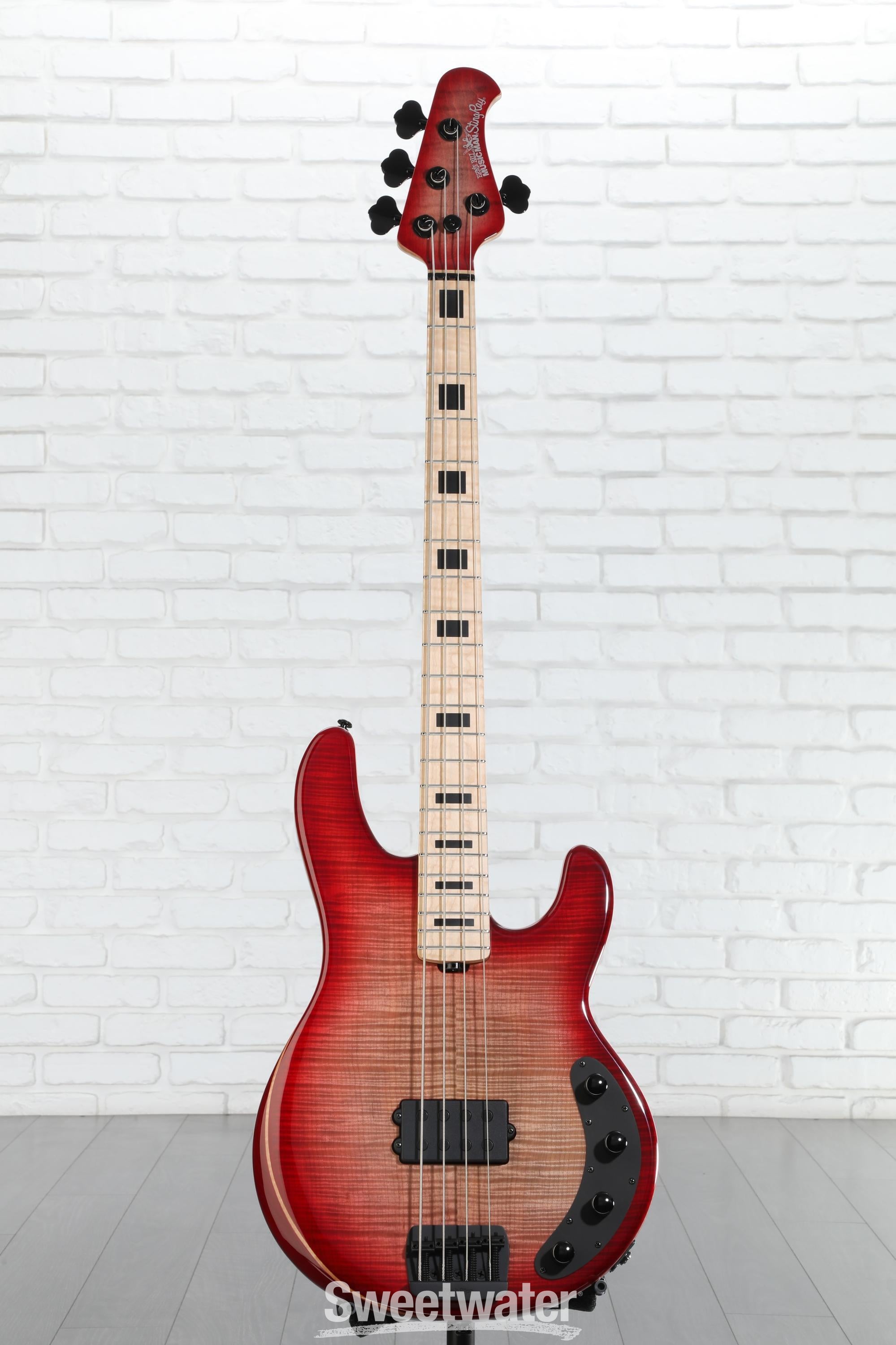 Ernie Ball Music Man BFR StingRay Special Electric Bass Guitar - Fluorite Flare, Sweetwater Exclusive